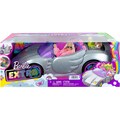 Barbie Puppen Fahrzeug »Extra, Cabrio, glitzert, mit Regenbogen Reifen und Zubehör«
