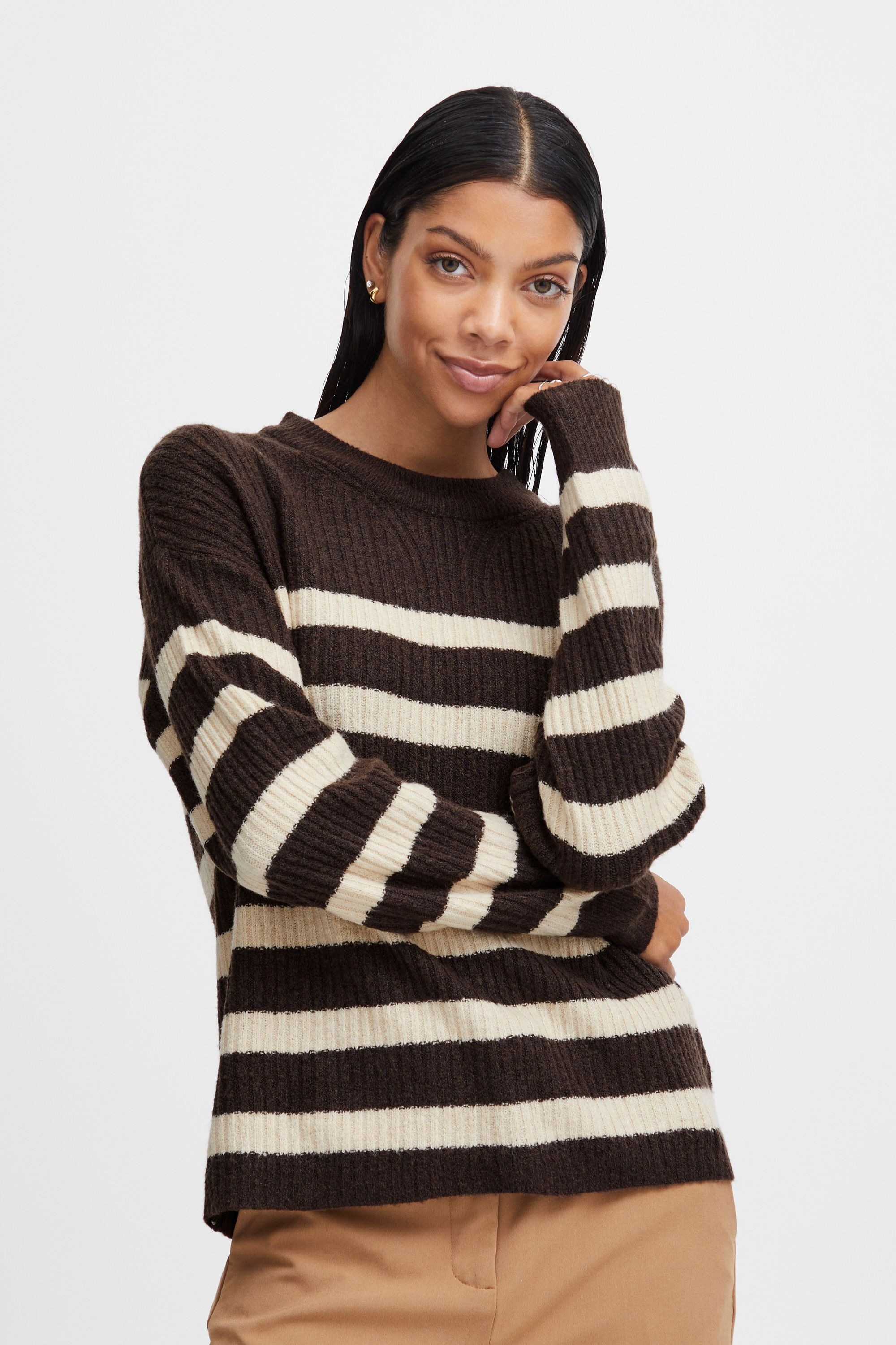 b.young Strickpullover »Strickpullover BYOnema«