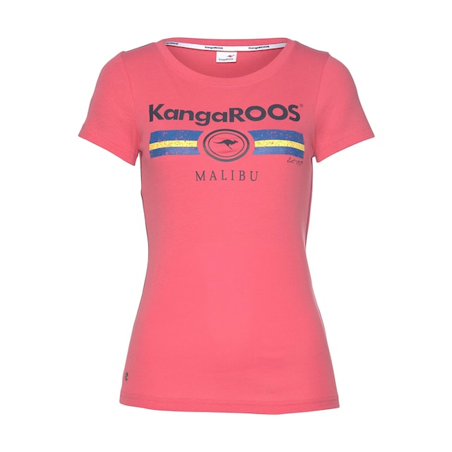 KangaROOS T-Shirt, mit Label Metallic Print bei ♕