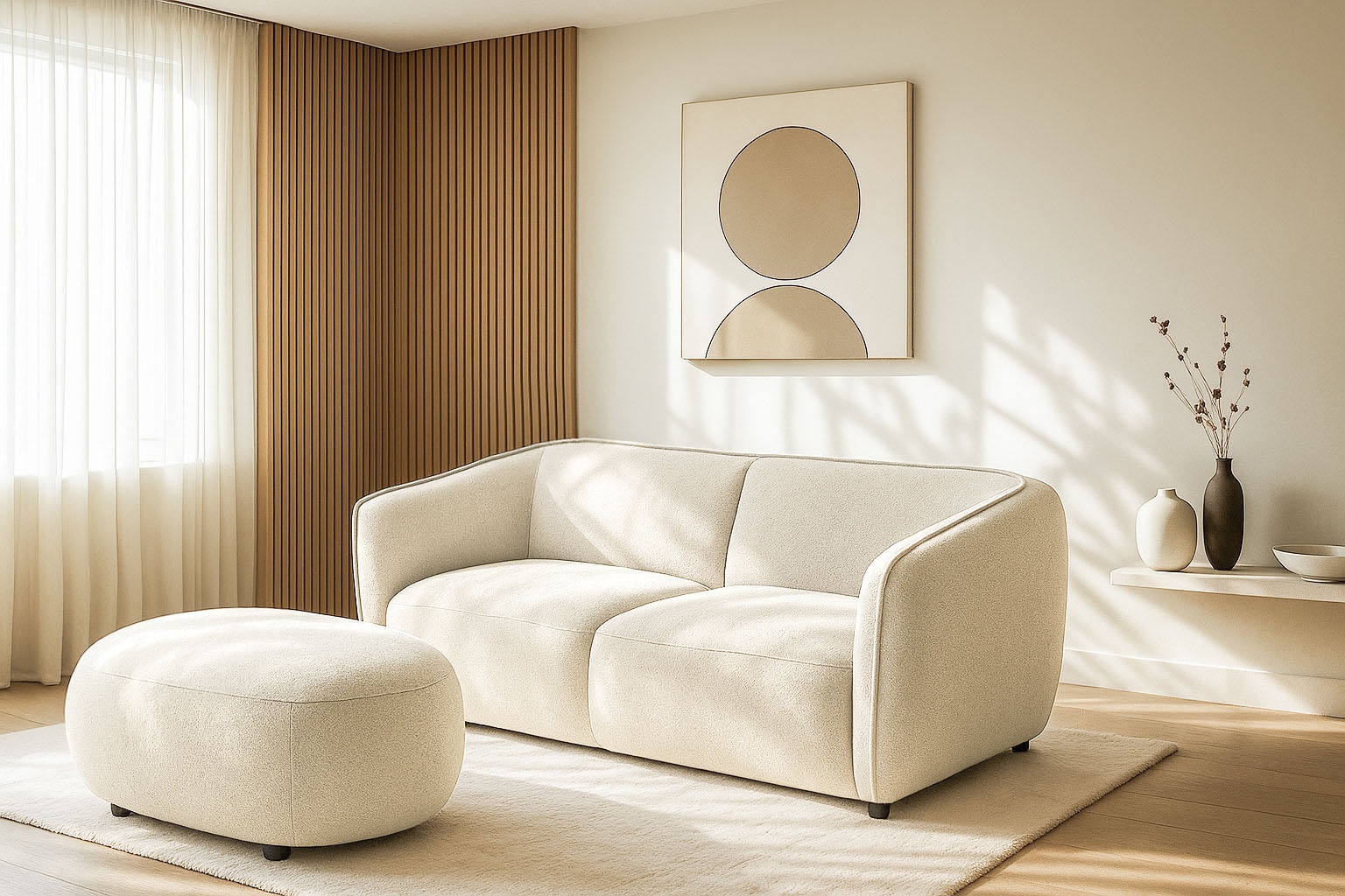 andas 2,5-Sitzer »Ostrup«, schlichtes modernes Design, in verschiedenen Farben