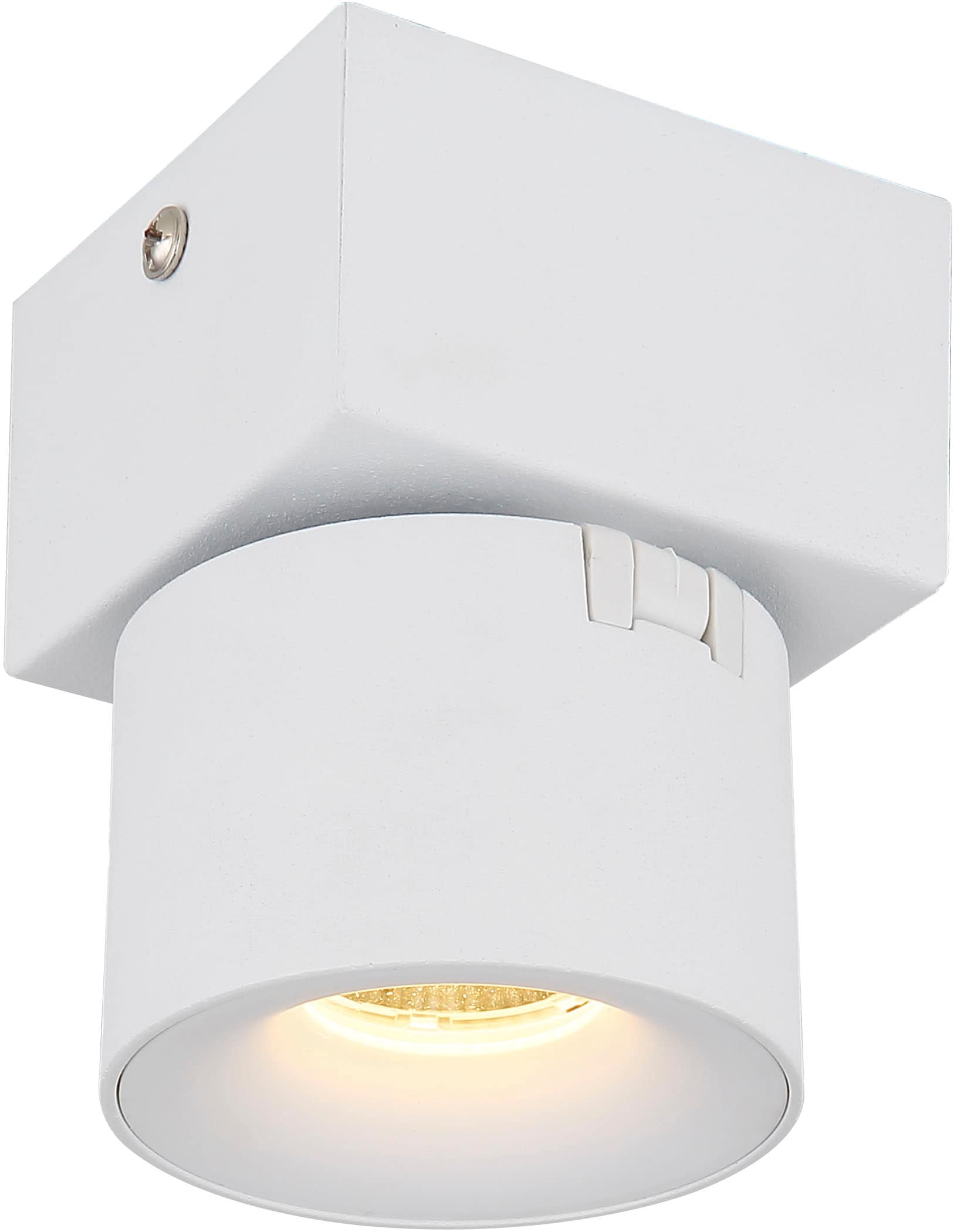 GLOBO LIGHTING LED Wandstrahler »RAE« LED-Modul 1 Stk. Warmweiß Wandspot, Flur, Wohnzimmer, Arbeitszimmer