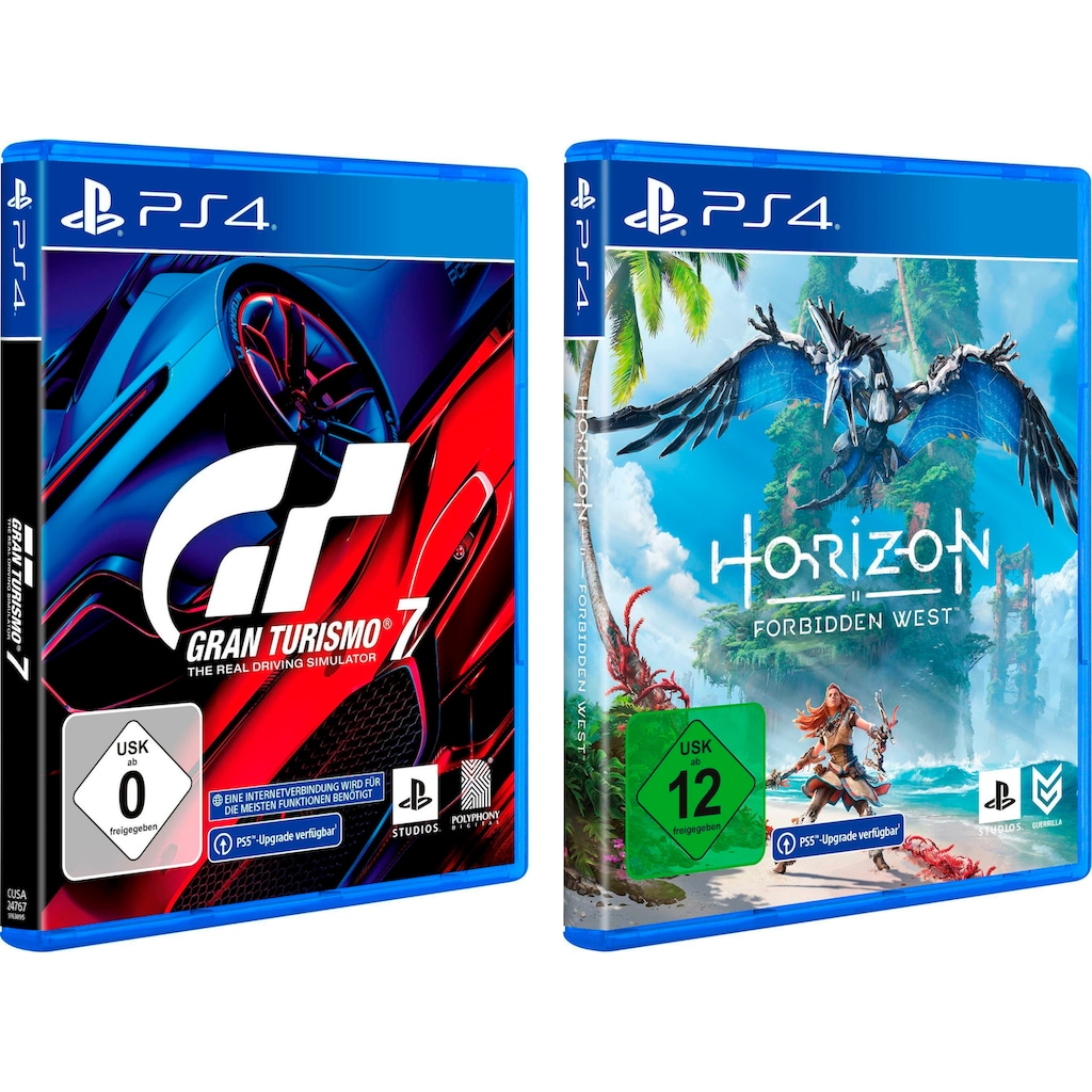 PlayStation 4 Spielesoftware »Gran Turismo 7 & Horizon Forbidden West«, PlayStation 4