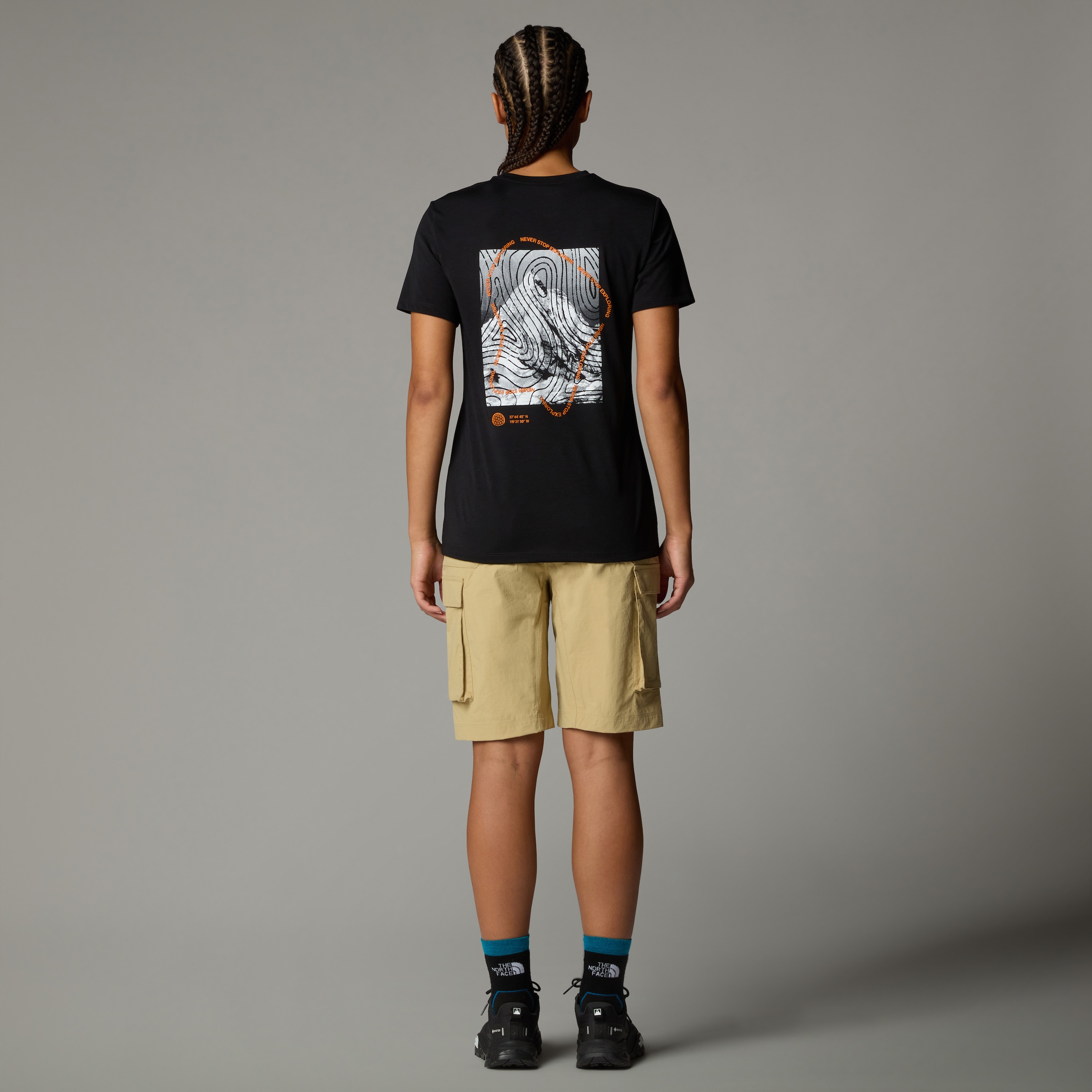 The North Face Funktionsshirt »Foundation Half Dome T-Shirt mit Grafik für Damen«, (1 tlg.)