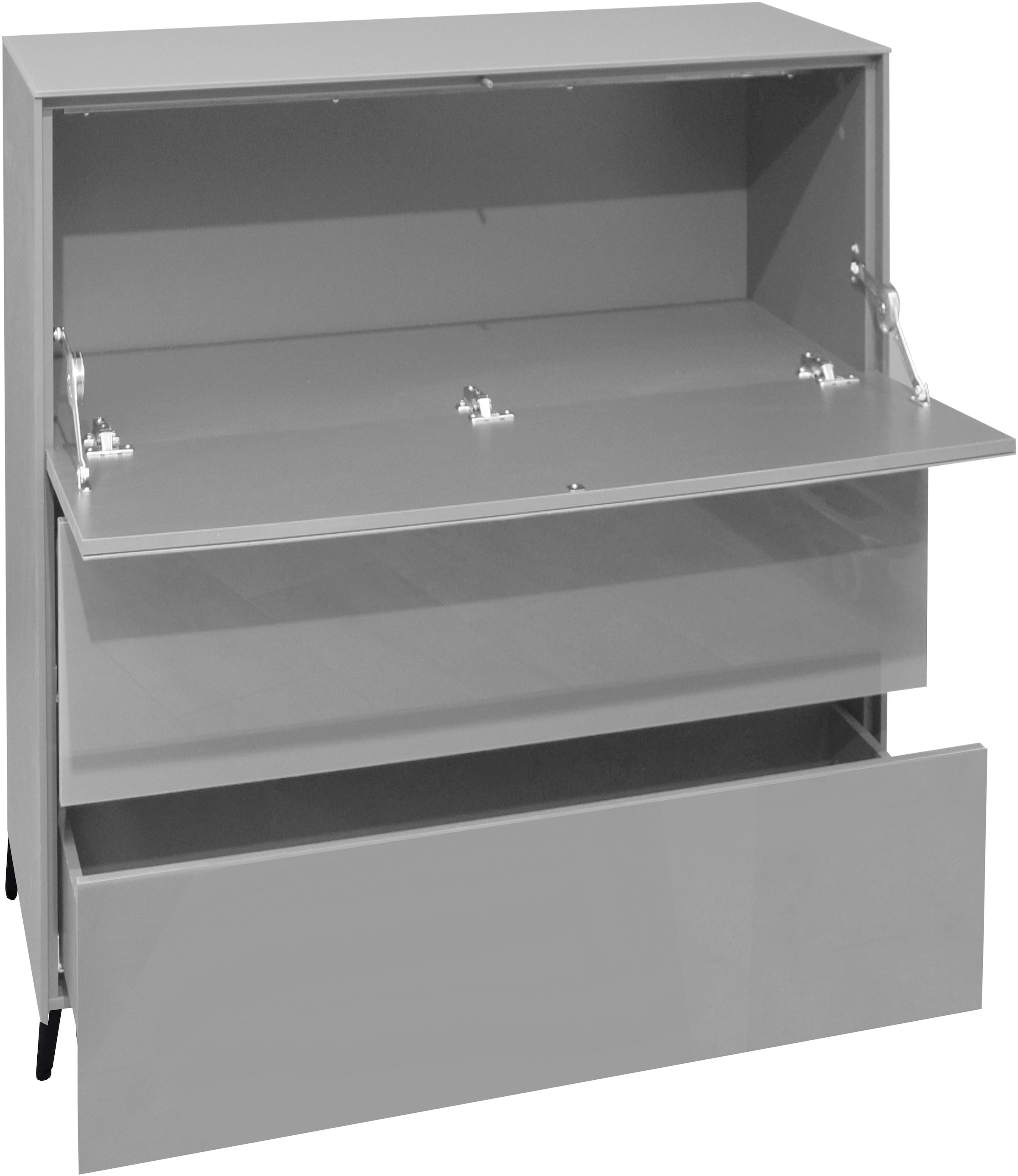 Mäusbacher Kommode »Imola TOPSELLER!«, (OTTOs Choice), Mäusbacher Kommode mit Glasfront und Glasoberplatte