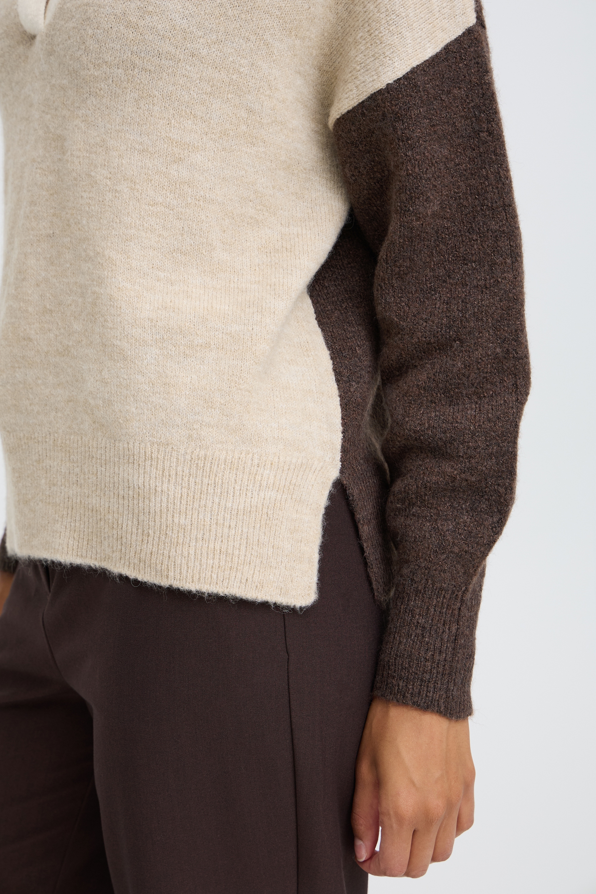 b.young Strickpullover »Damen Langarm BYMONNA«