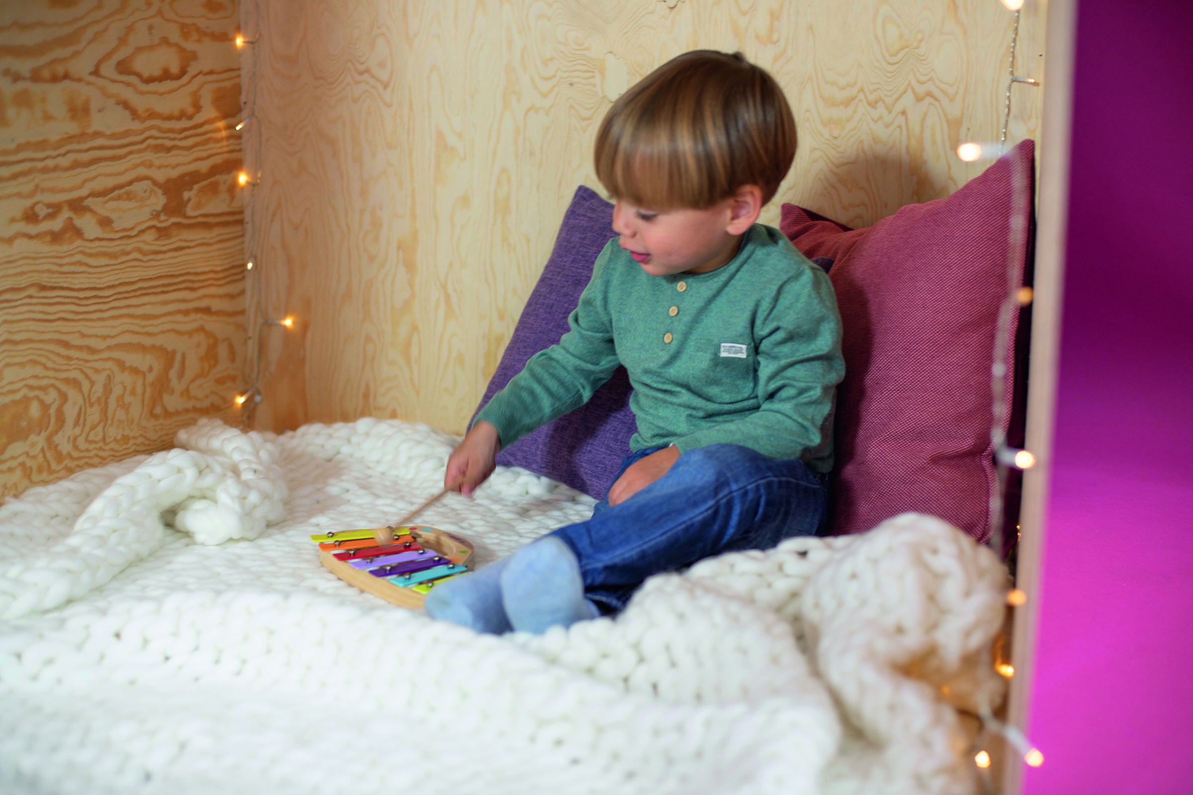 Eichhorn Spielzeug-Musikinstrument »Xylophon« inkl. Liederbuch