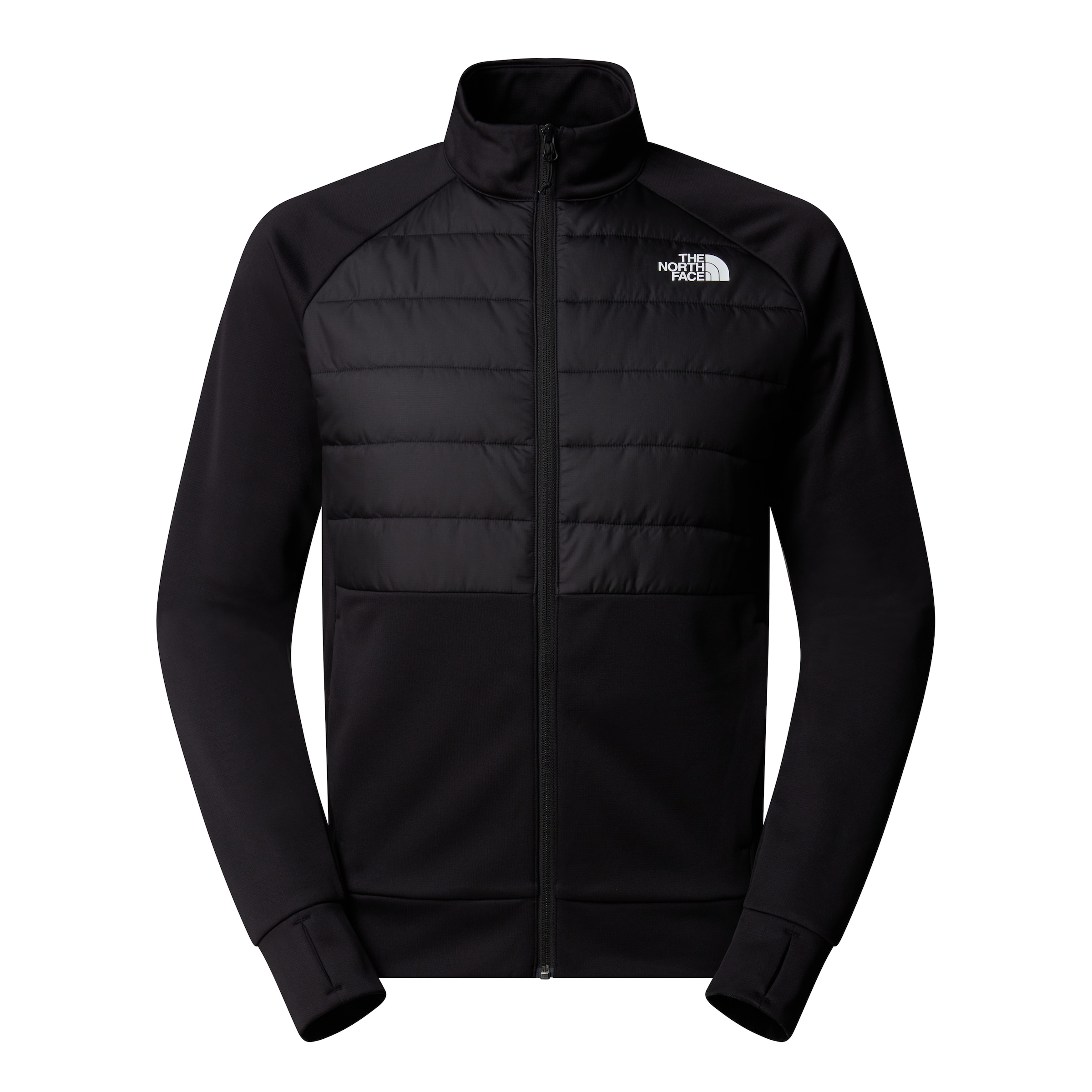 The North Face Fleecejacke »M REAXION 2.0 FLEECE HYBRID FULL ZIP JAC« sportlicher Stil, leichte Synthetik-Isolierung, mit Reißverschluss