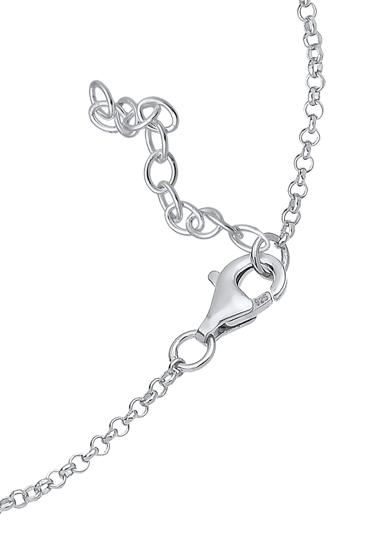 Elli Armkette »Armband Kleeblatt Glücksbringer 925 Silber«