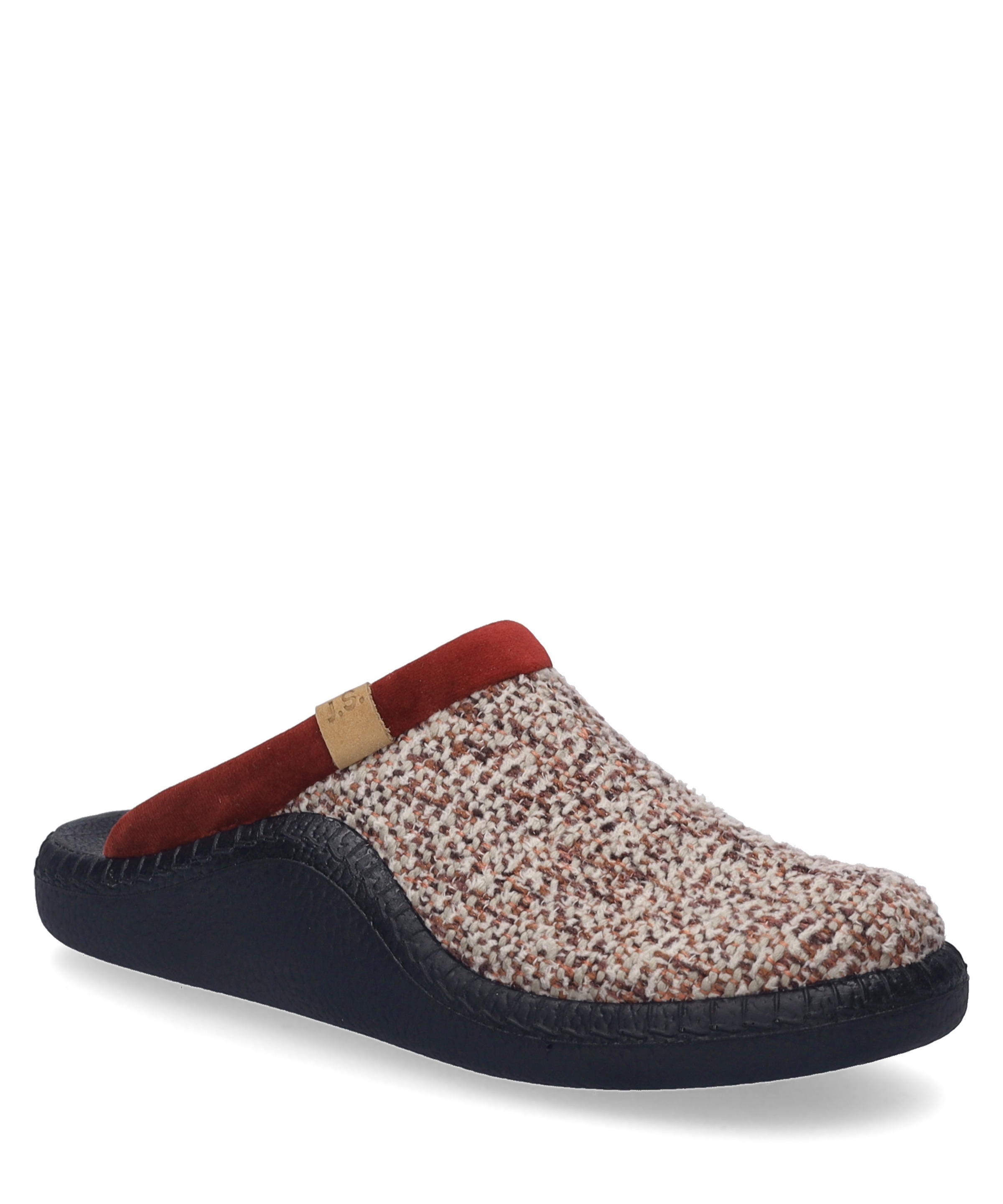 Josef Seibel Hausschuh »Monaco D 01, bordeaux-kombi«