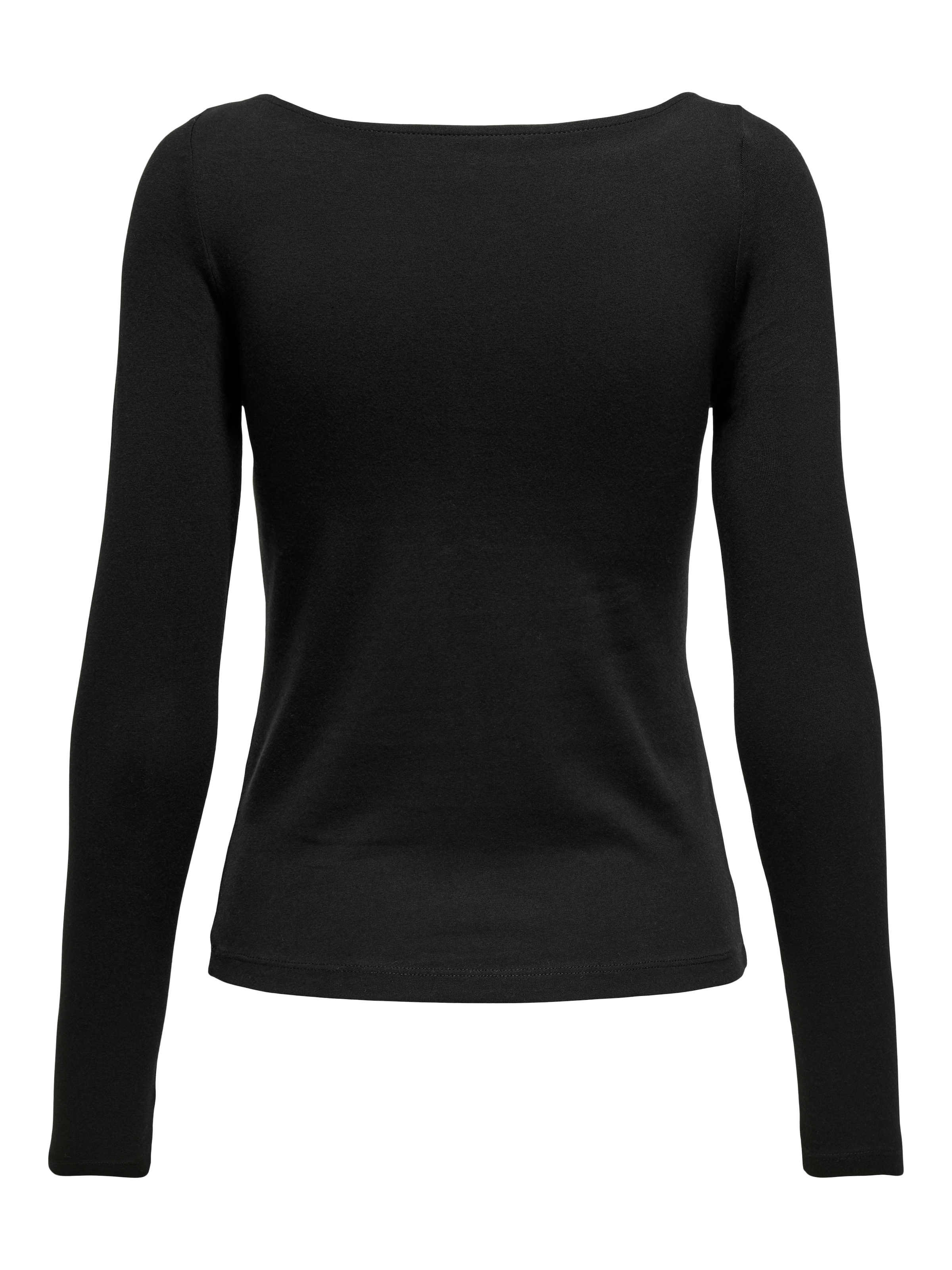 ONLY Langarmshirt »ONLLIVE LOVE LIFE LS BOATNECK JRS NOOS«
