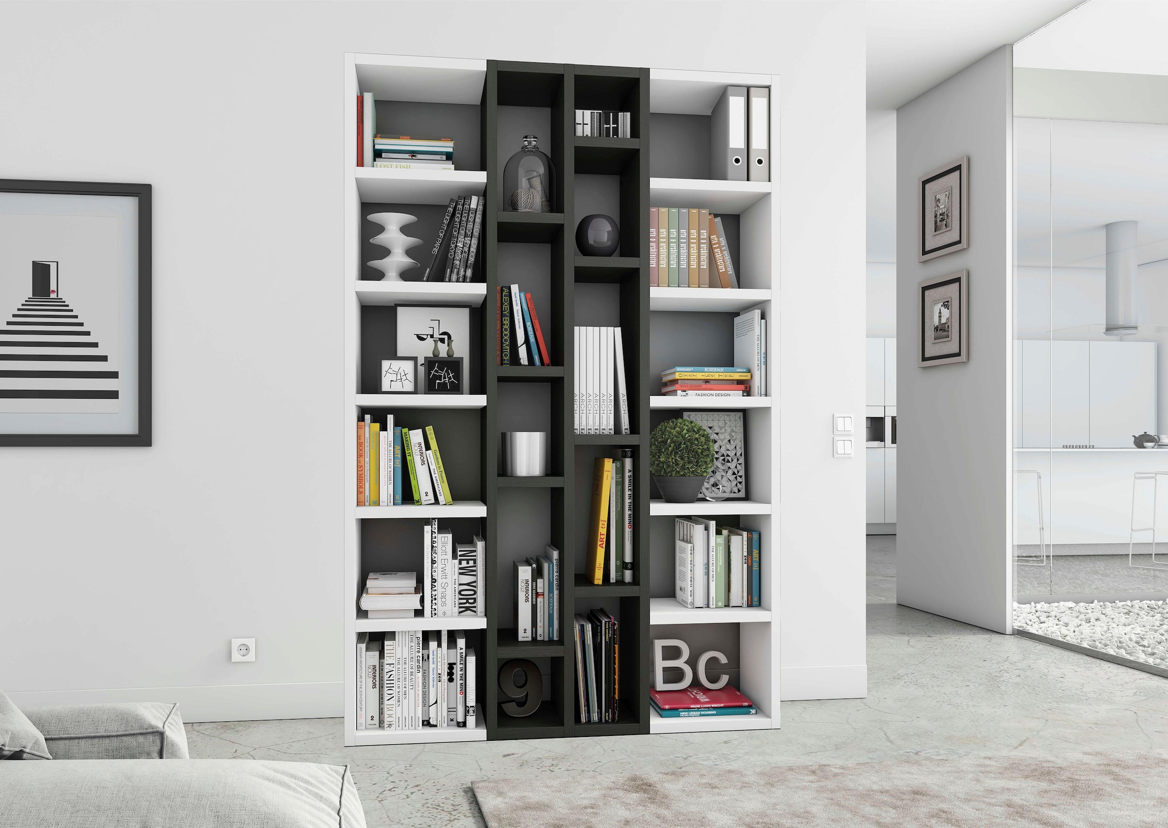 fif möbel Standregal »TOR391-3«, Breite 145 cm