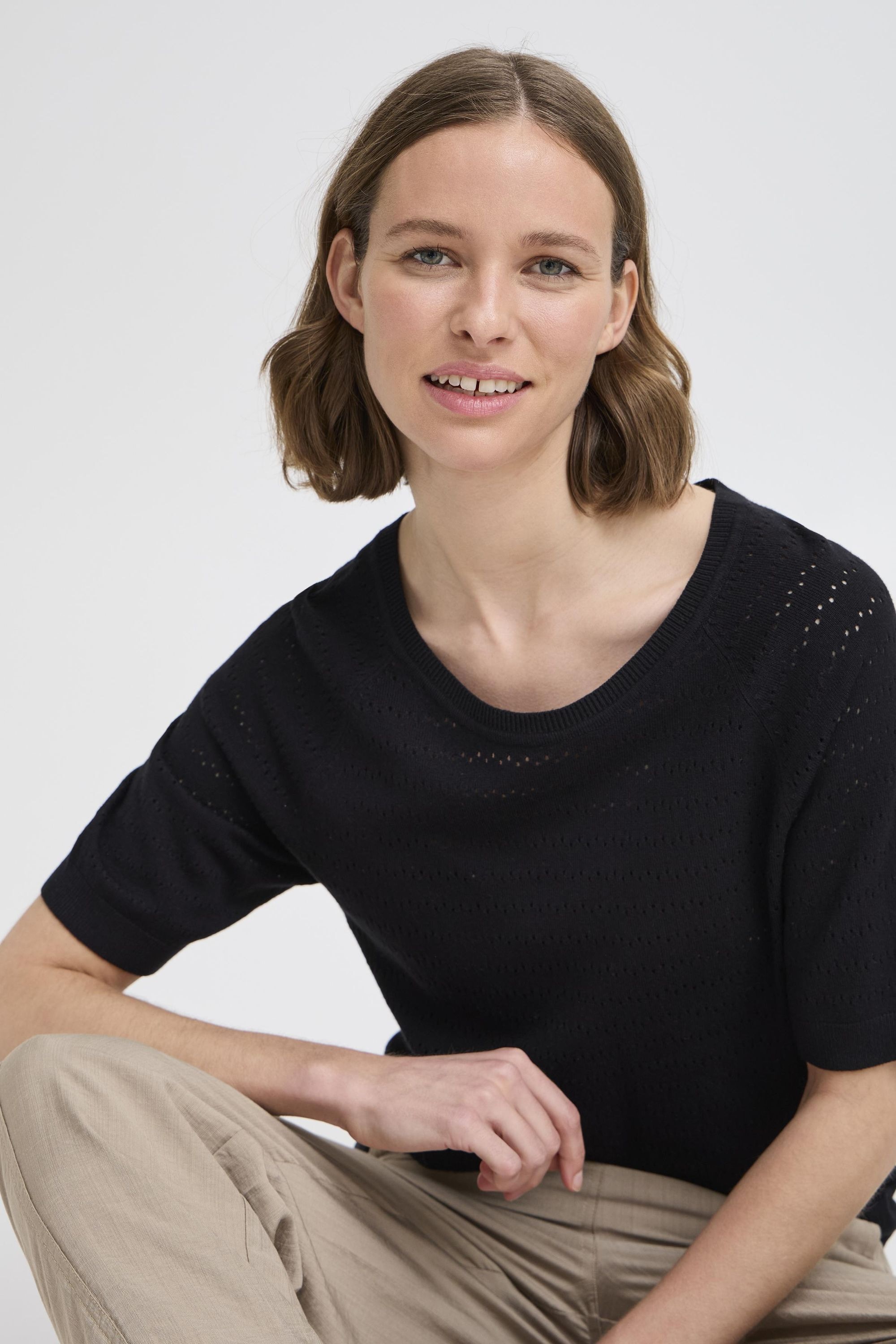 b.young Strickfleece-Pullover »Strickpullover BYOMANJA«