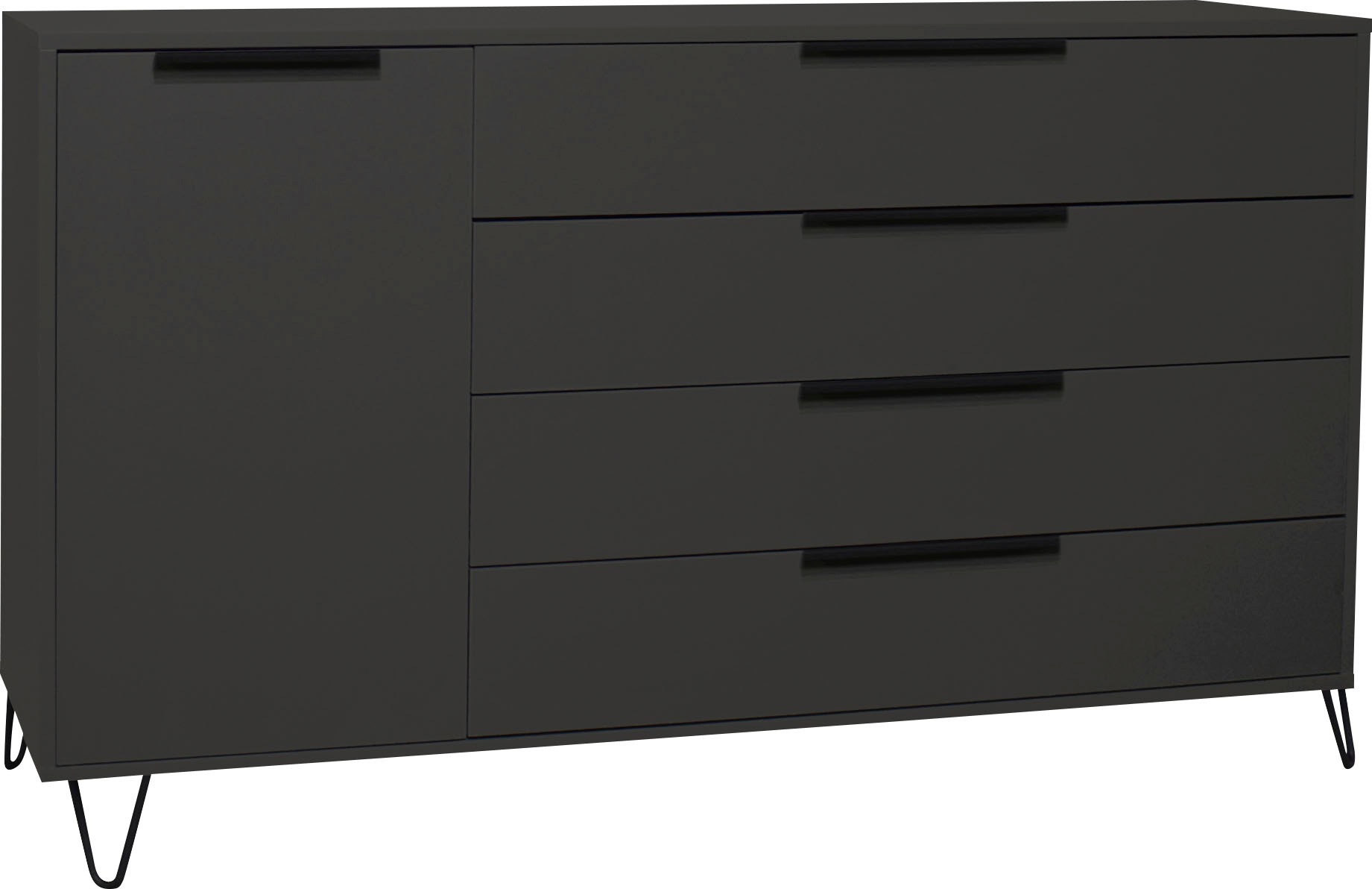 Mäusbacher Highboard »Bonnie TOPSELLER!«, (OTTOs Choice), Highboard mit Drahtgestell
