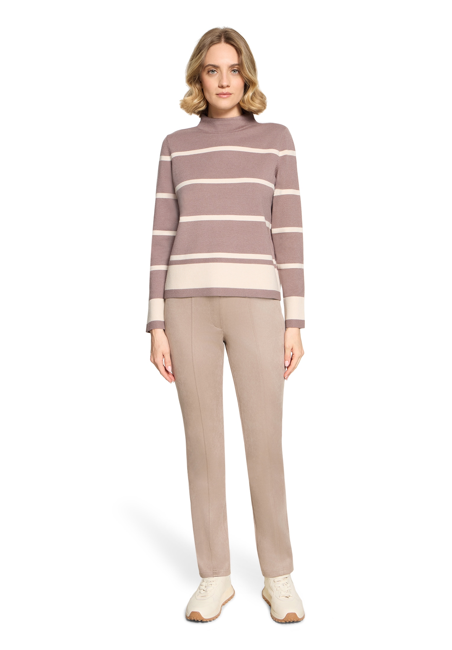 Betty Barclay Rundhalspullover »Feinstrickpullover mit Stehkragen«