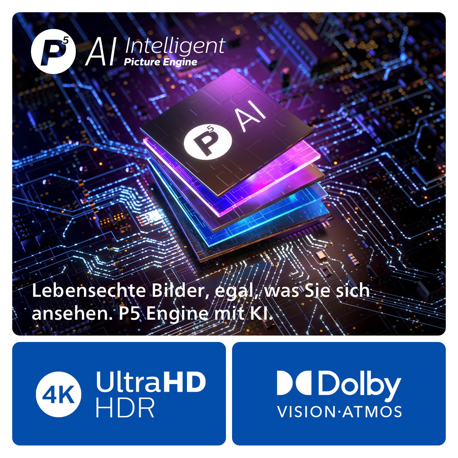 Philips OLED-Fernseher »77OLED759/12«, 4K Ultra HD, Smart-TV