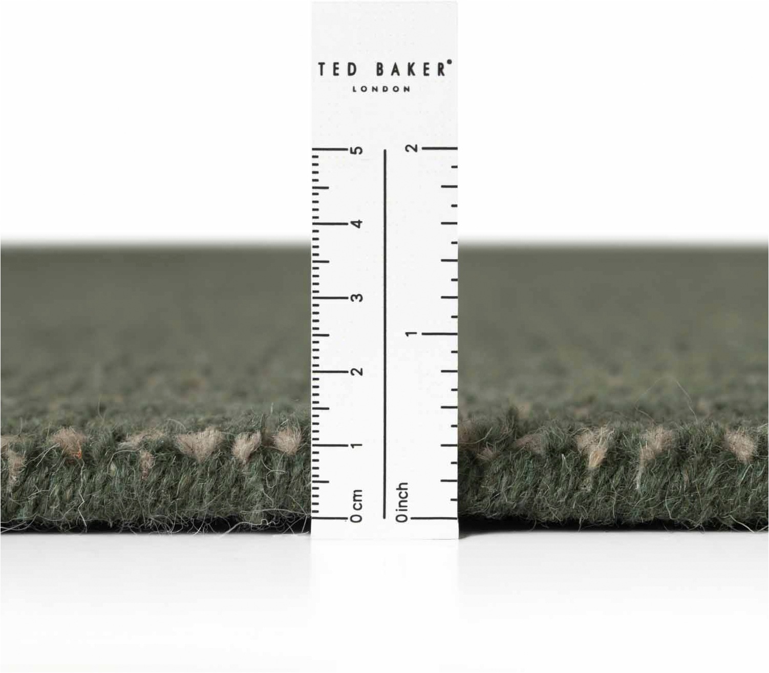 Ted Baker Wollteppich »Croom , auch in rund« rechteckig 10 mm Höhe Wolle, Natur, Handgewebt, Wohnzimmer, Schlafzimmer, Modern, Skandi