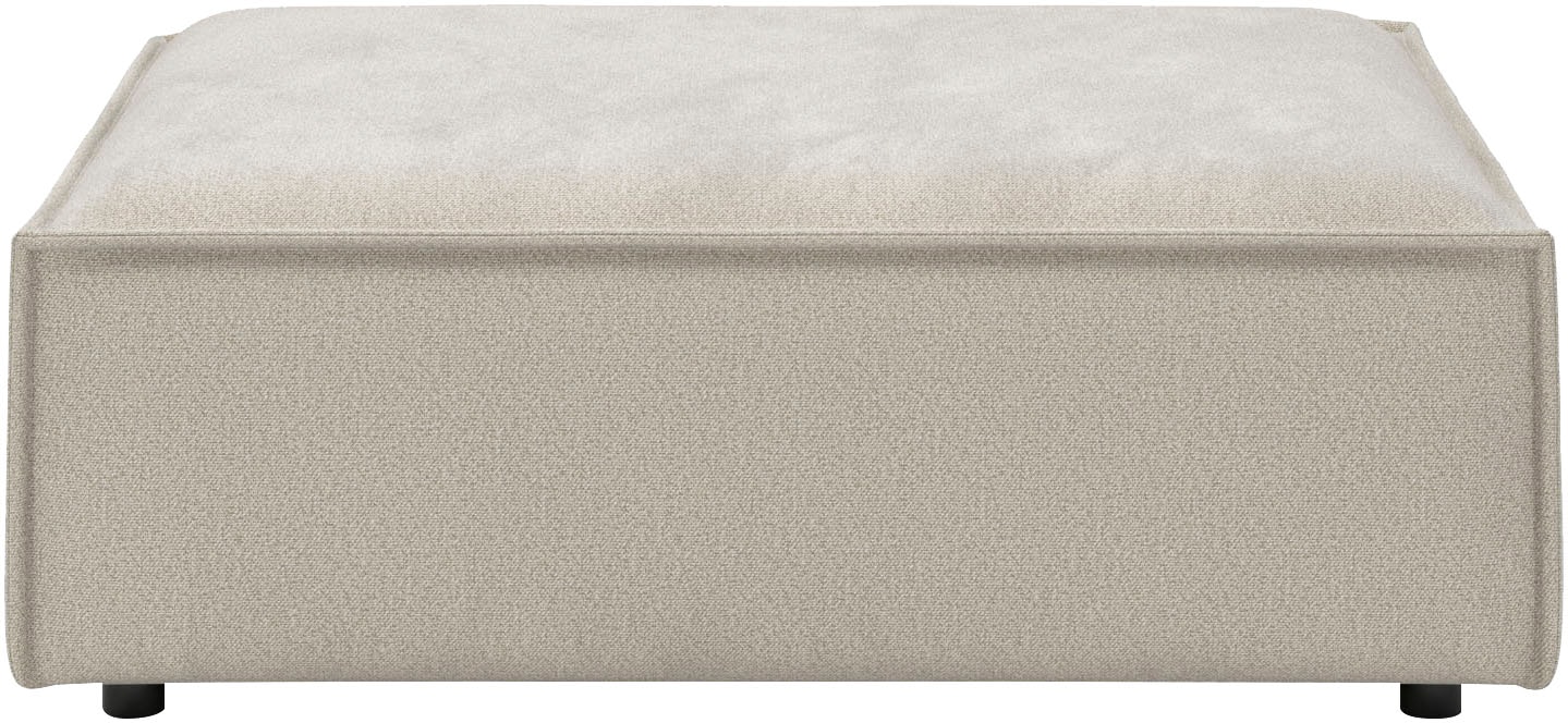 Places of Style Polsterhocker »Watertown, XXL Hockerbank passend zum Sofa - ideal als Beistellmodul«, erweiterbare Hockerbank mit weicher Polsterung