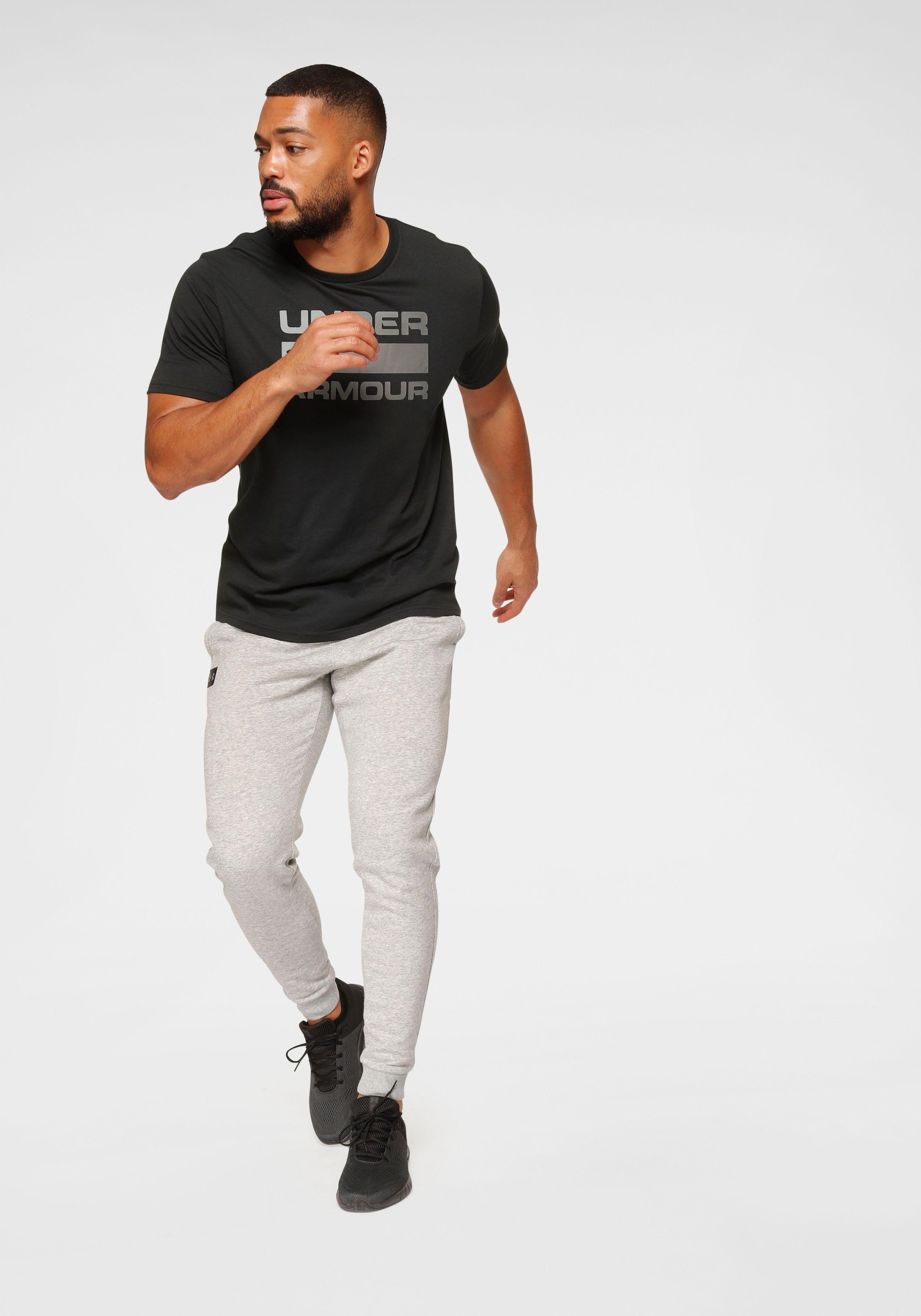 Under Armour® T-Shirt »UA TEAM ISSUE WORDMARK SS« leichtes Kurzarmdesign, Rundhalsausschnitt