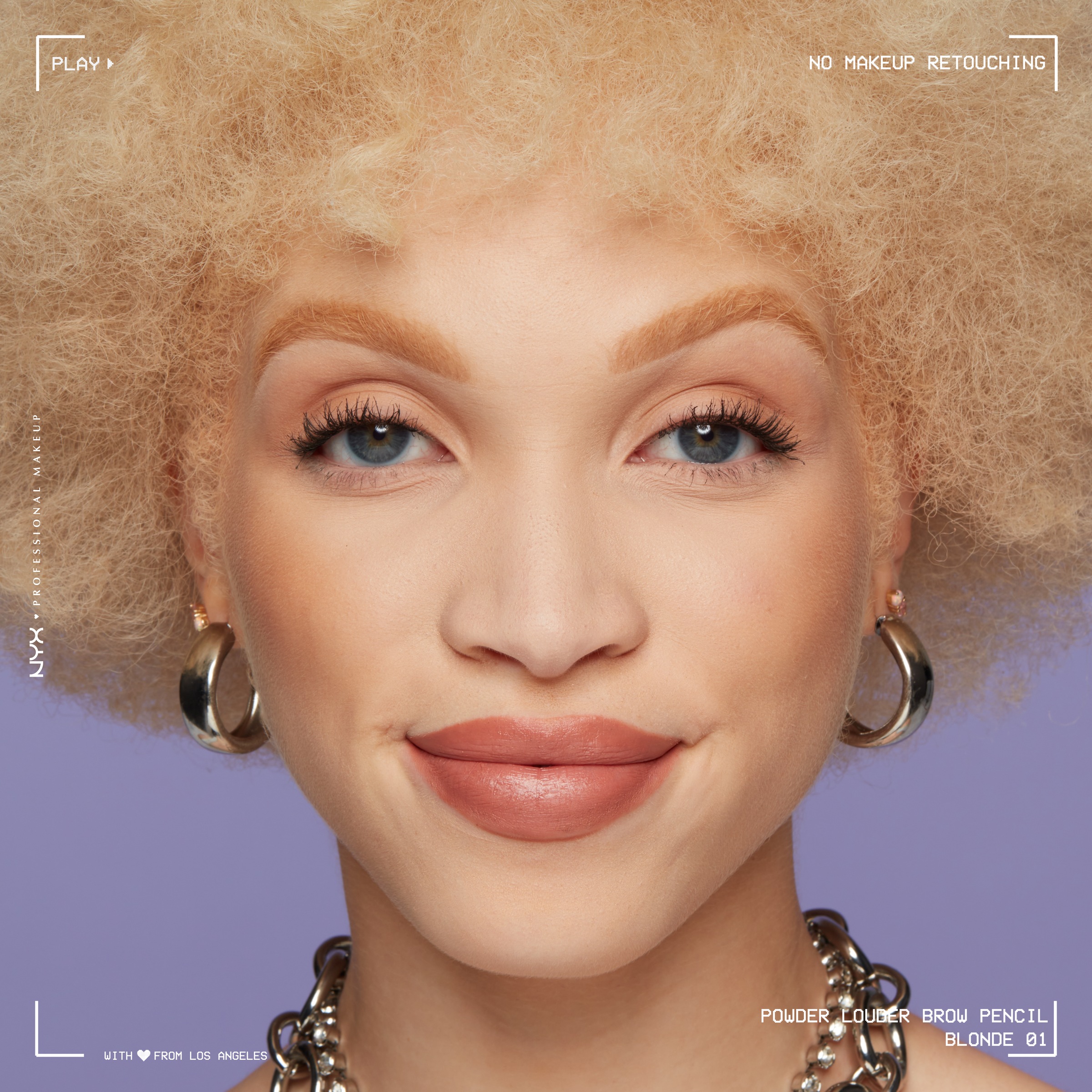 NYX Augenbrauenpflege »Powder Louder Brow Pencil«, mit Mikrofiber
