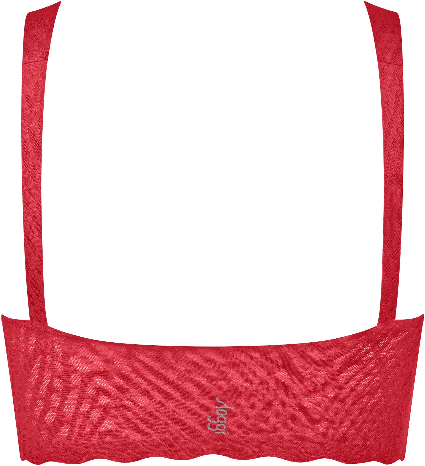 sloggi Bralette »ZERO Feel Bliss« nahtlos mit Spitzenoptik, V-Ausschnitt, herausnehmbare Pads