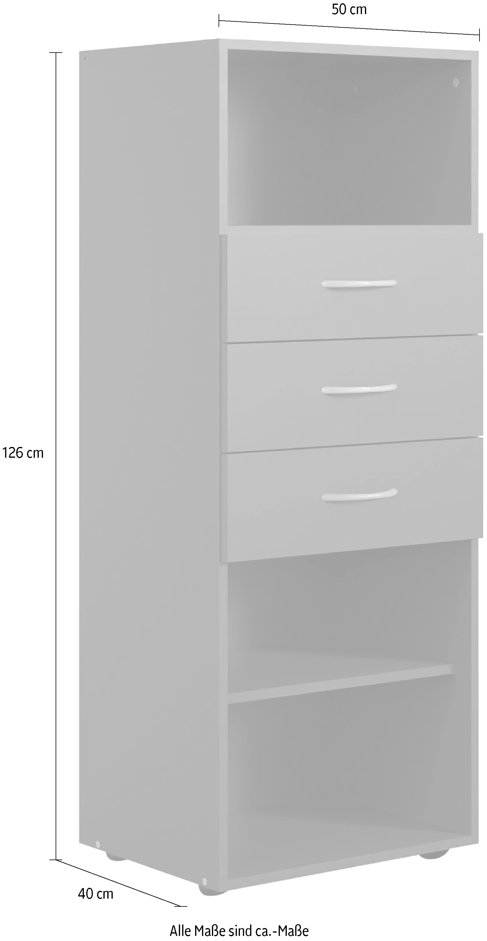 Wimex Standregal »Multiraumkonzept« planbar und erweiterbar