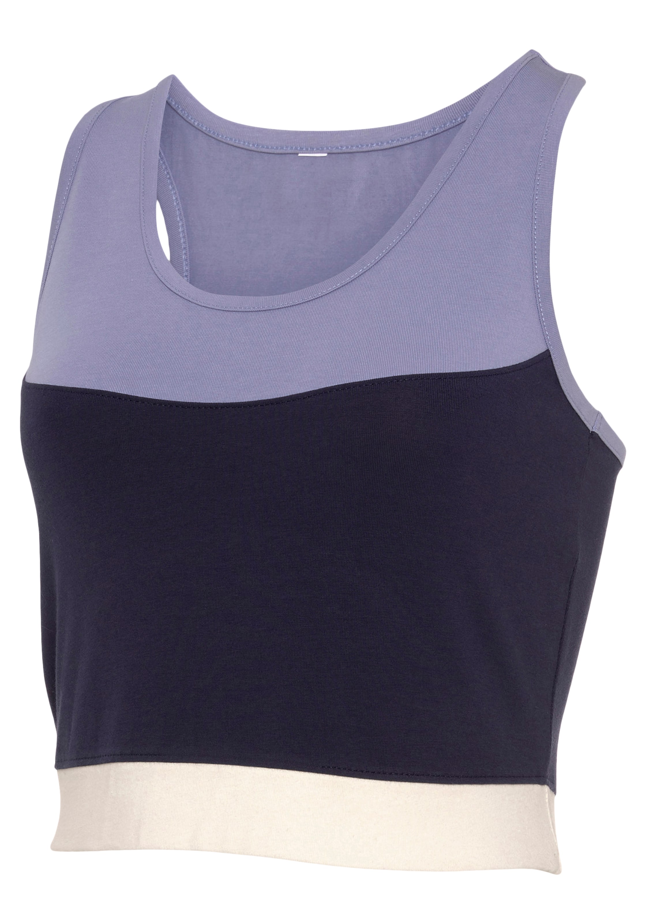 LASCANA ACTIVE Crop-Top, Sporttop mit Cut-Out