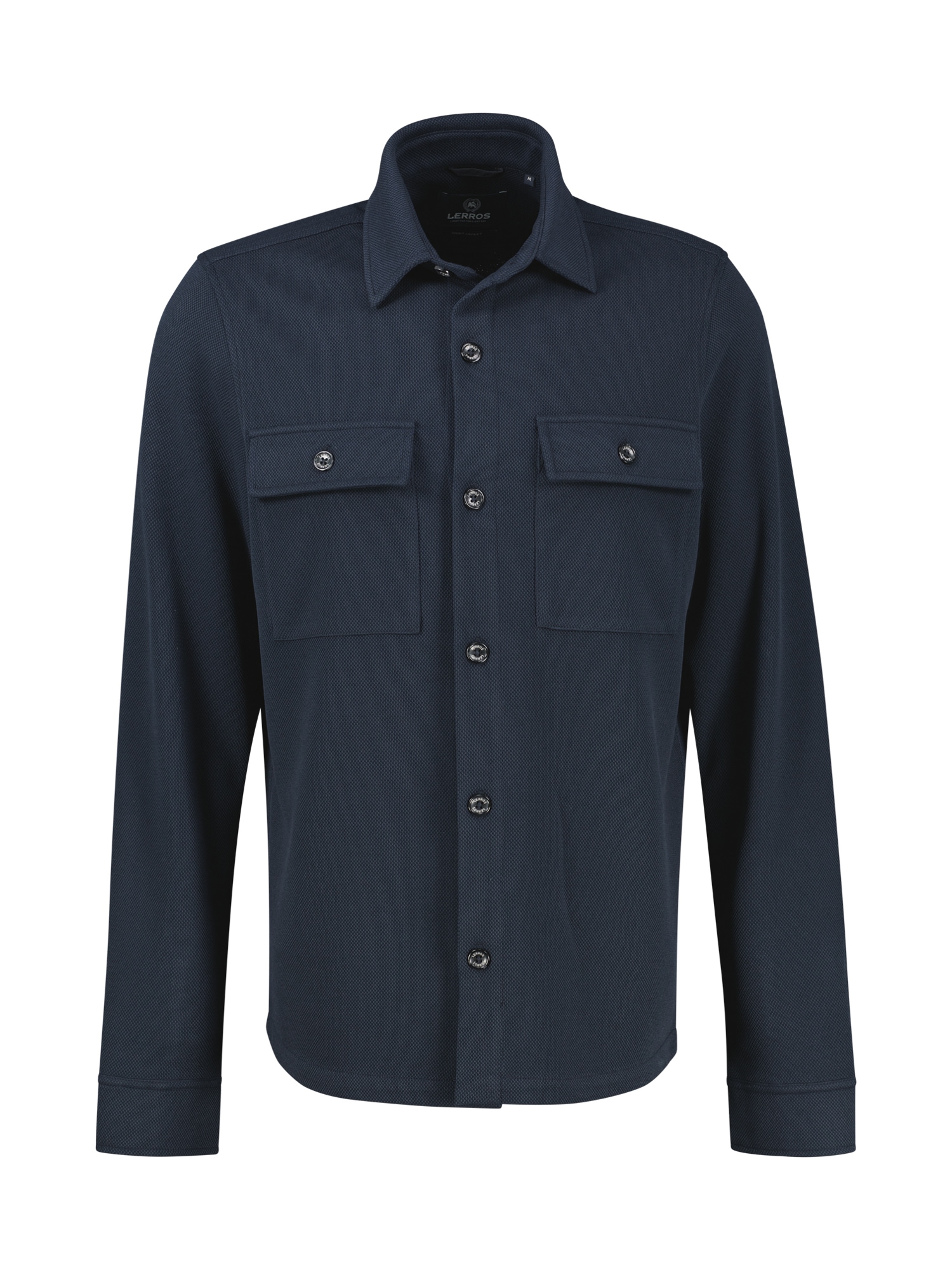 LERROS Hemdjacke »Hemdjacke in Piqué-Qualität« ohne Kapuze