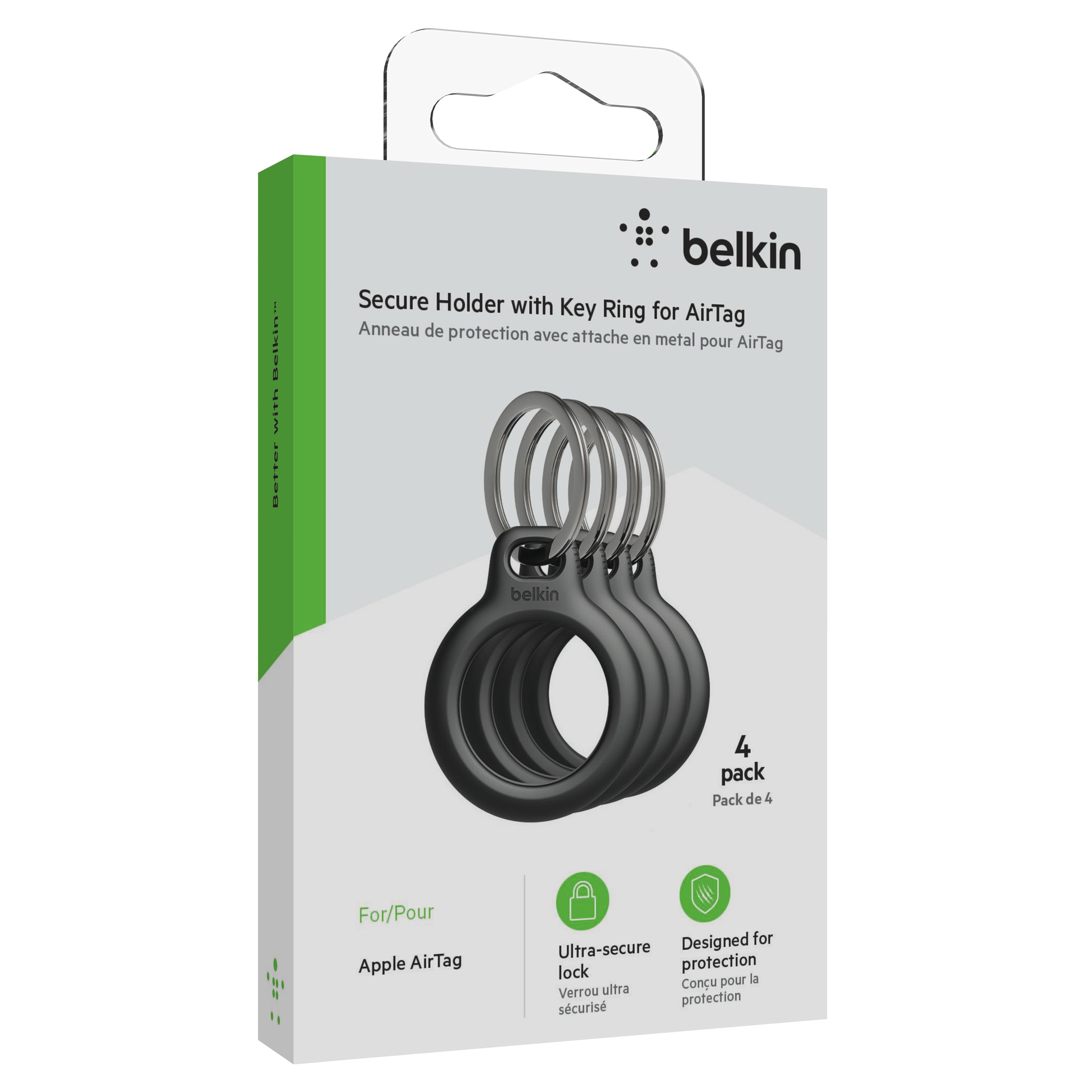 Belkin Schlüsselanhänger »Secure Holder (4er-Pack)«, online | UNIVERSAL bestellen (4 tlg.)