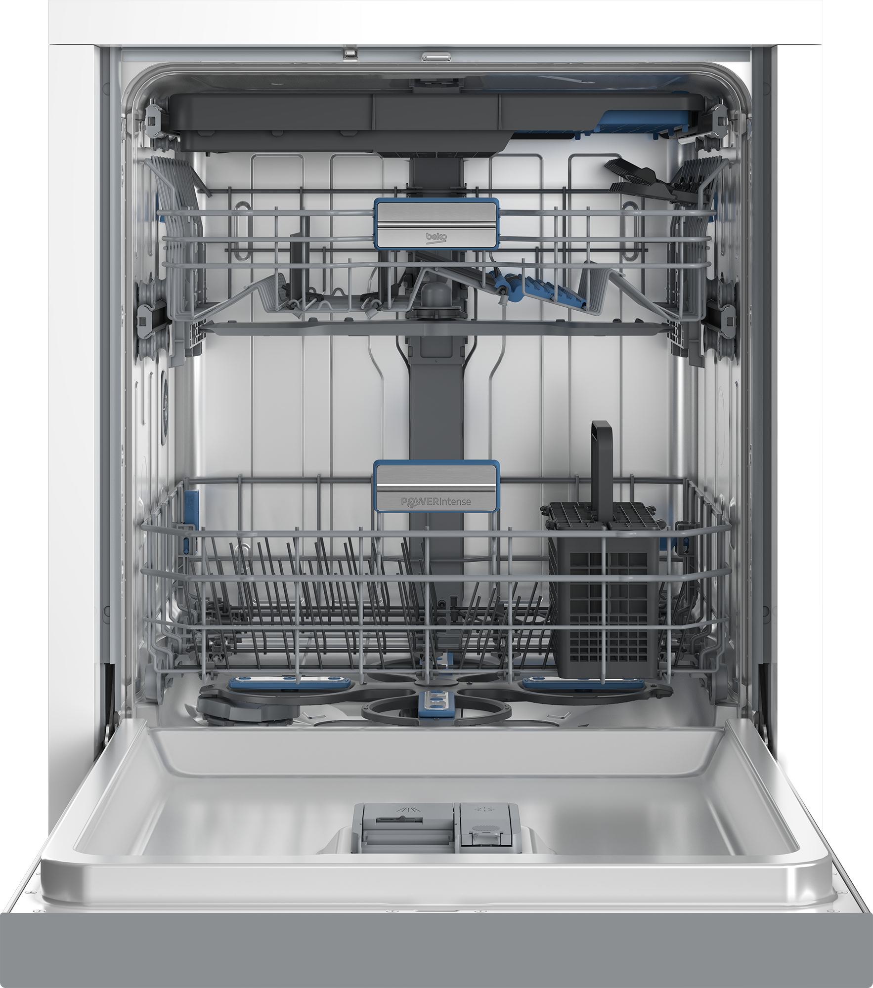 BEKO Standgeschirrspüler »BDFN36550XP« 8,9 l 15 tlg. Maßgedecke