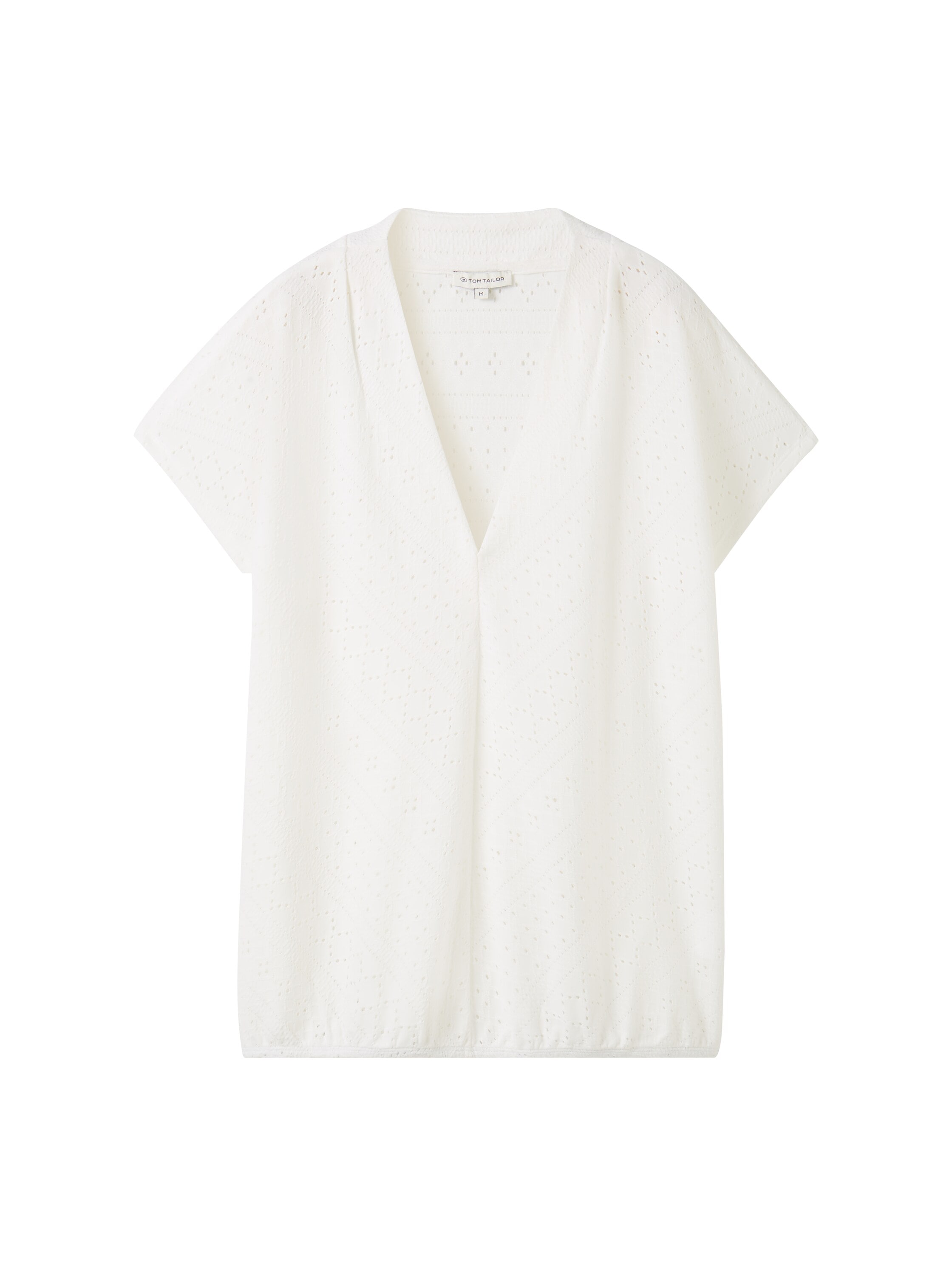TOM TAILOR T-Shirt, mit Jacquard-Muster