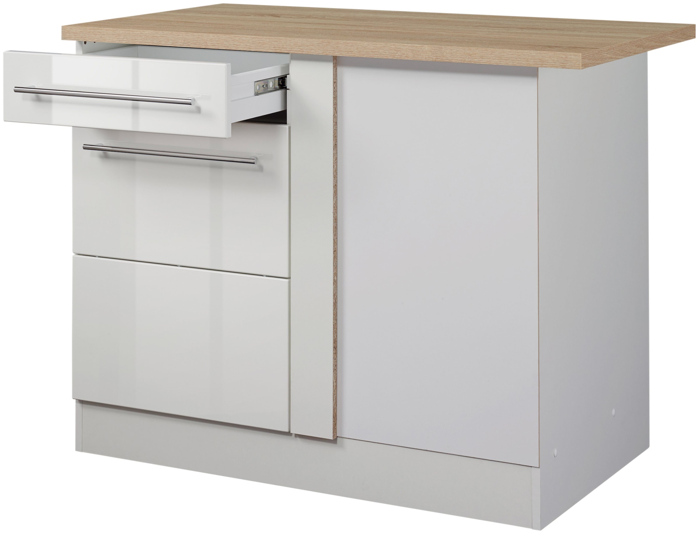 KOCHSTATION Eckunterschrank »KS-Wien«, Breite 110 cm