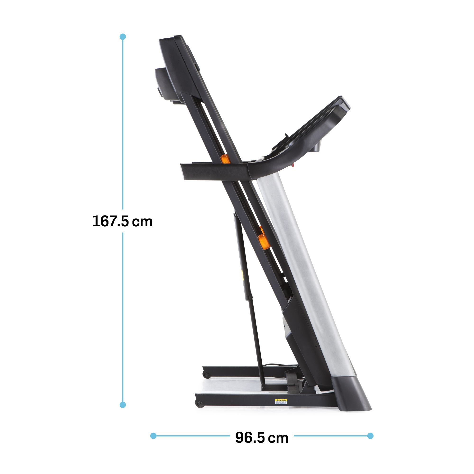 NordicTrack Laufband »NordicTrack T 6.5 S«, (Laufband zum Laufen und Gehen mit 5" Display, faltbar), bis max. 16 km/h, klappbar
