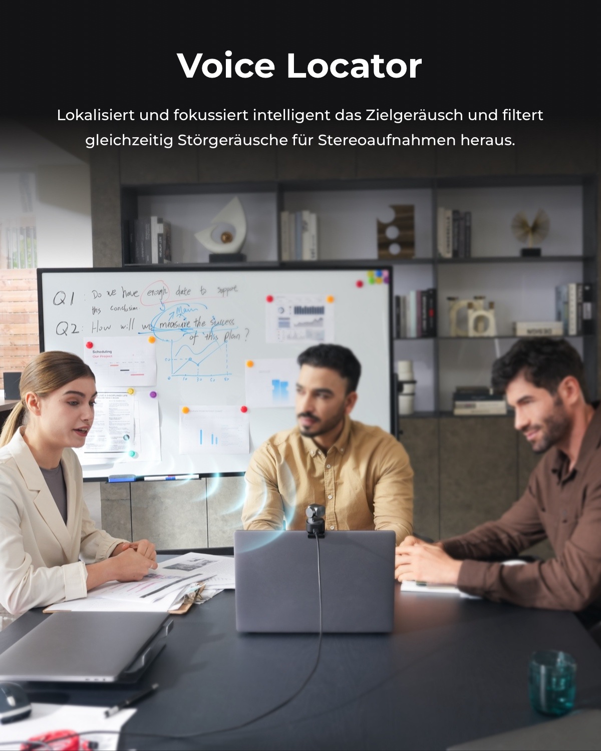 OBSBOT Webcam »OBSBOT TINY 3« 4K Ultra HD