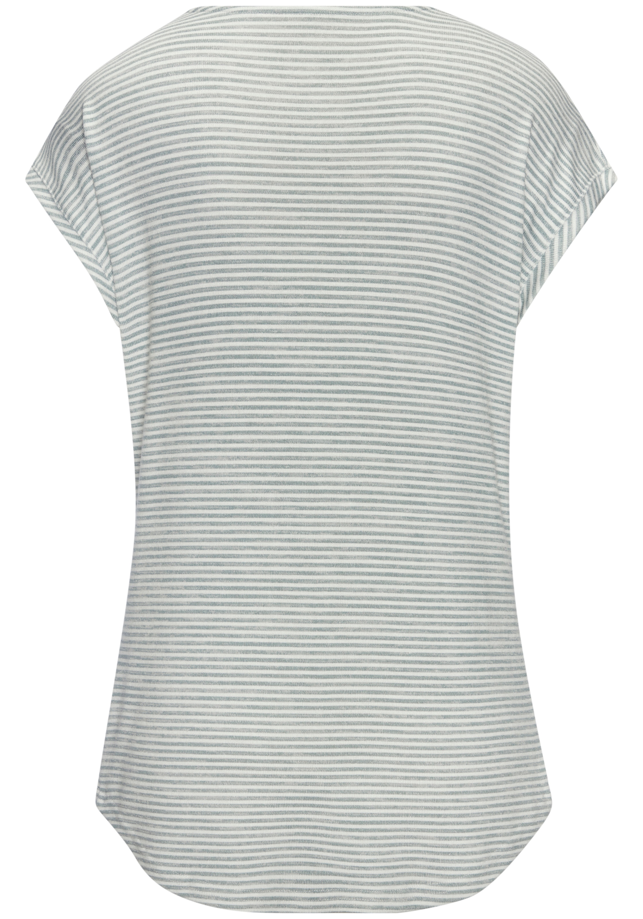 Vivance Kurzarmshirt »mit Streifendesign« aus weicher Viskose-Qualität