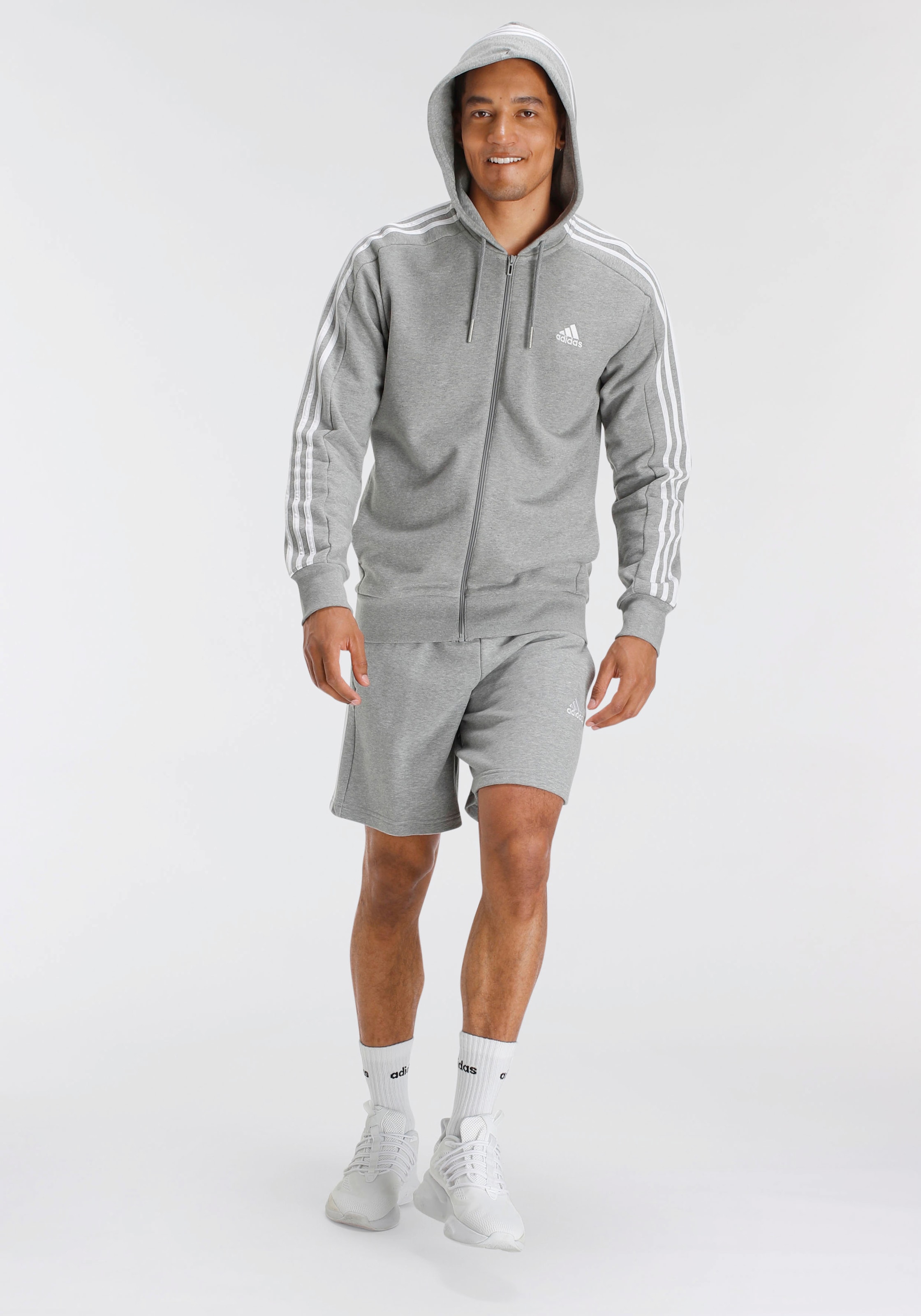 adidas Sportswear Kapuzensweatjacke »M 3S FT FZ HD«