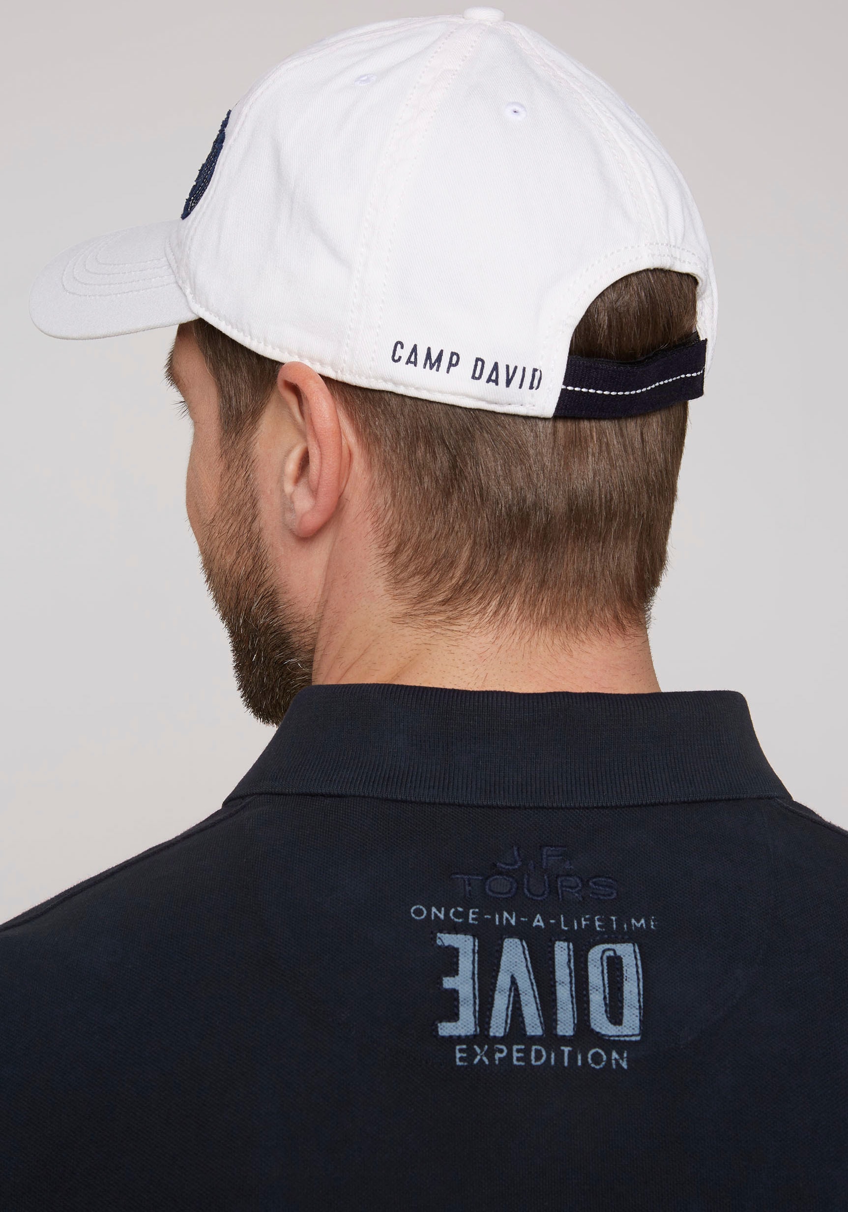 CAMP DAVID Baseball Cap, mit gewaschener Optik bei