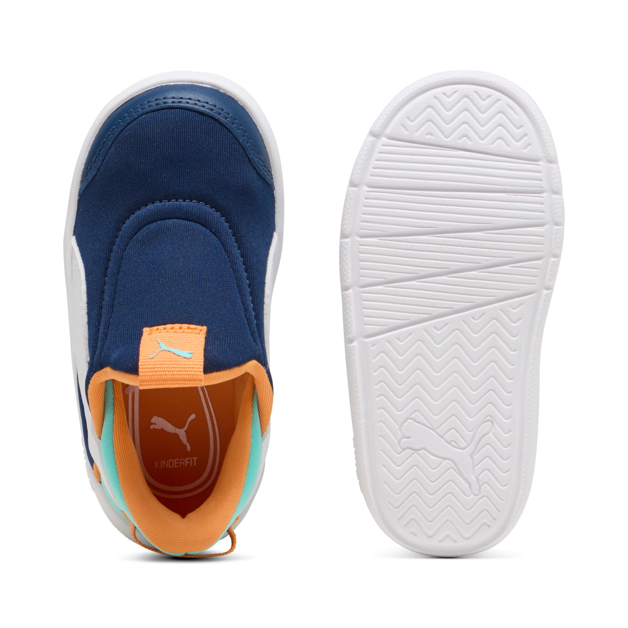 PUMA Sneaker »COURTFLEX V3 SLIPTECH INF«  SLIPTECH™ Technologie: praktisches Anziehen ohne Hände