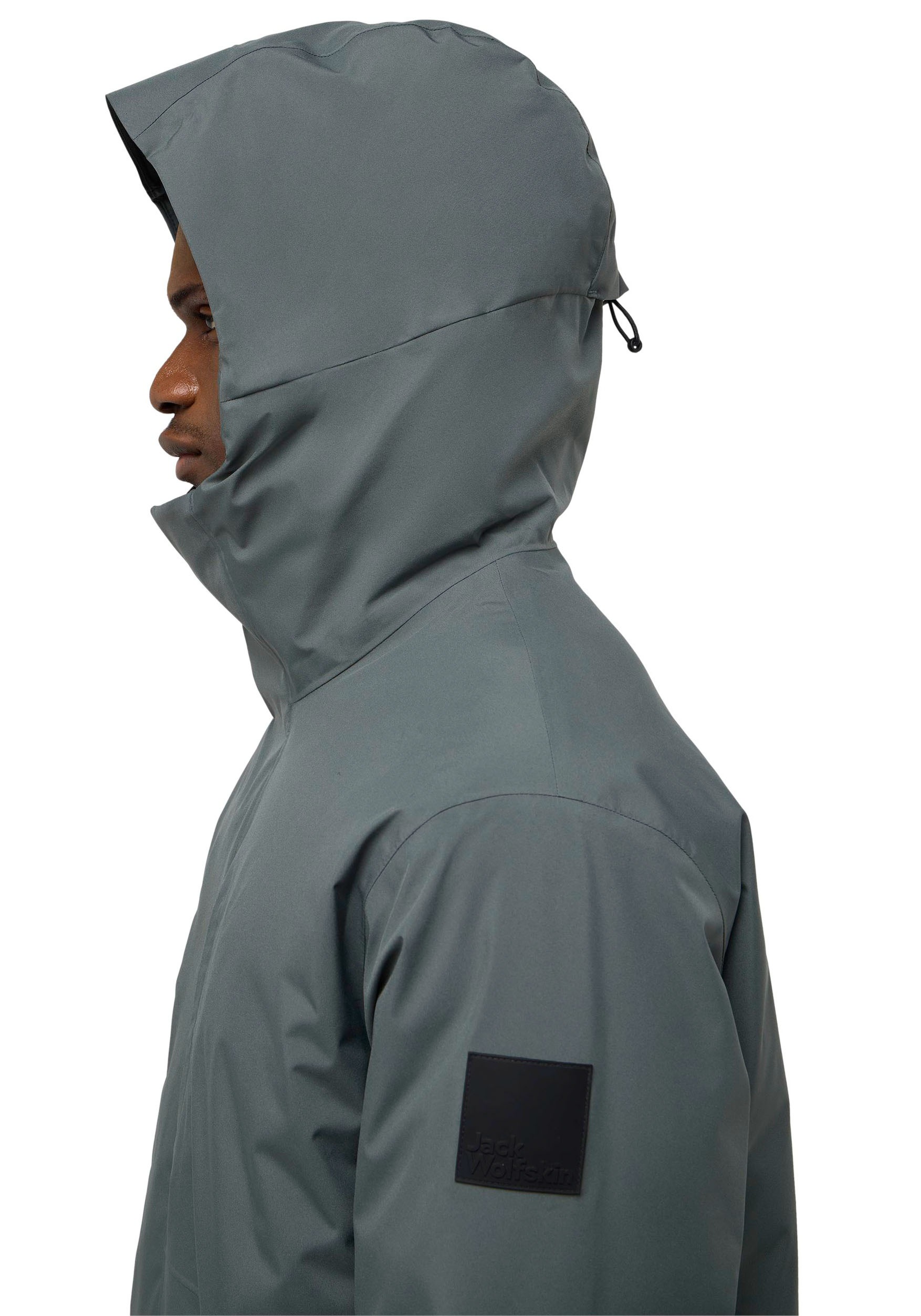 Jack Wolfskin Daunenmantel »BRANDENBURGER«, Wärmend, winddicht, Daunenjacke