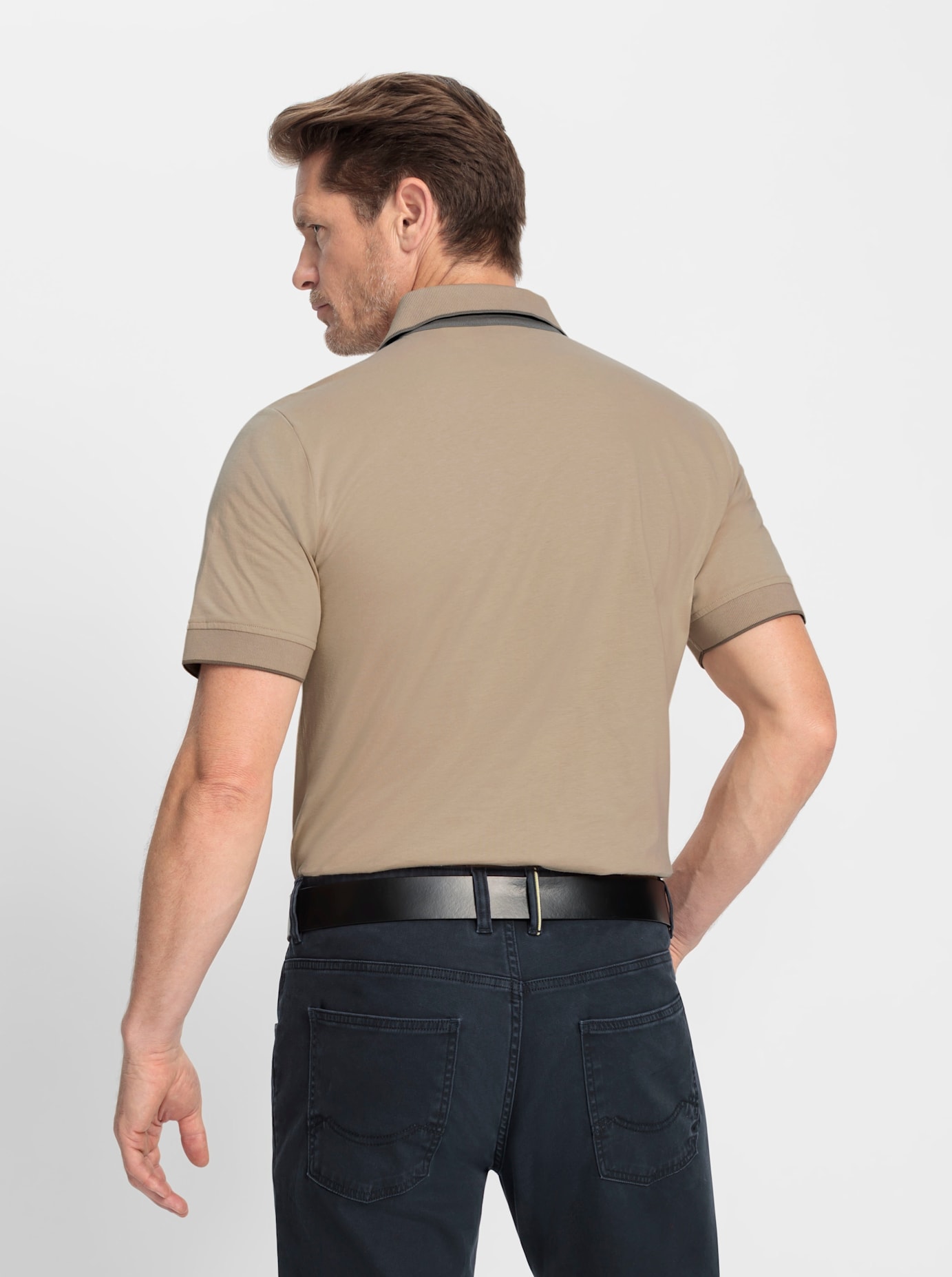 Marco Donati Poloshirt »Kurzarm-Poloshirt«, (1 tlg.)