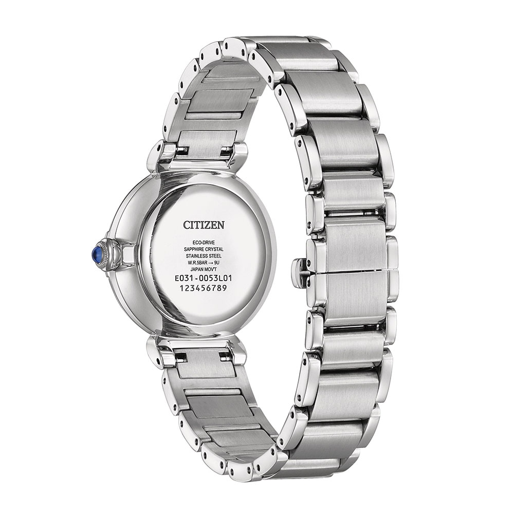 Citizen Solaruhr »Citizen L« Armbanduhr, Damenuhr, Edelstahlarmband, analog