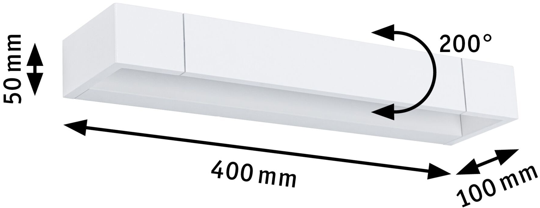 Paulmann Wandleuchte »Lucille«, 1 flammig
