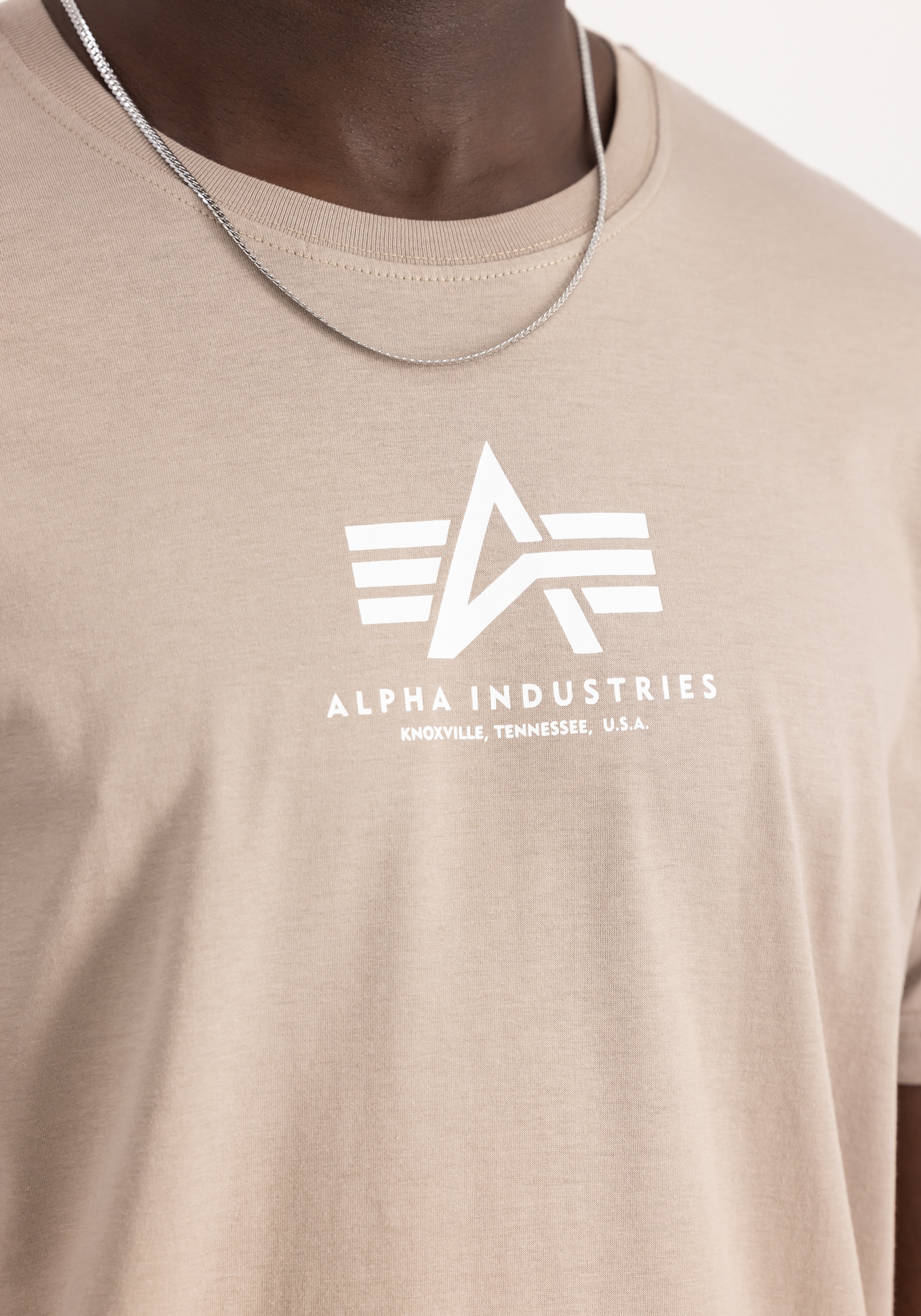 Alpha Industries T-Shirt »Alpha Industries Men - T-Shirts Basic T-Shirt ML«