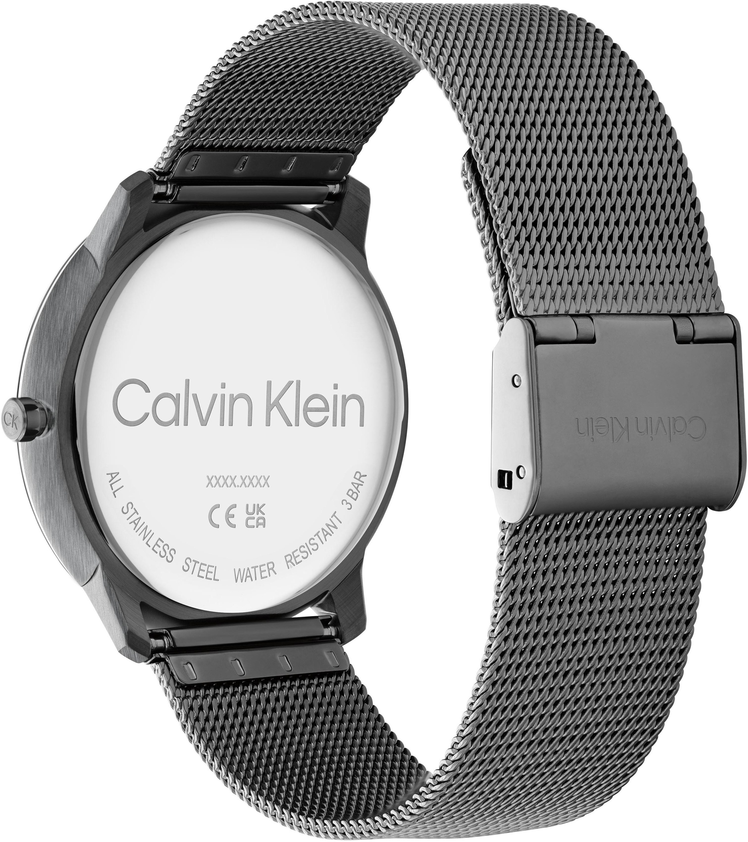 Calvin Klein Quarzuhr »Iconic Mesh 40 mm, 25200030« auf Raten bestellen