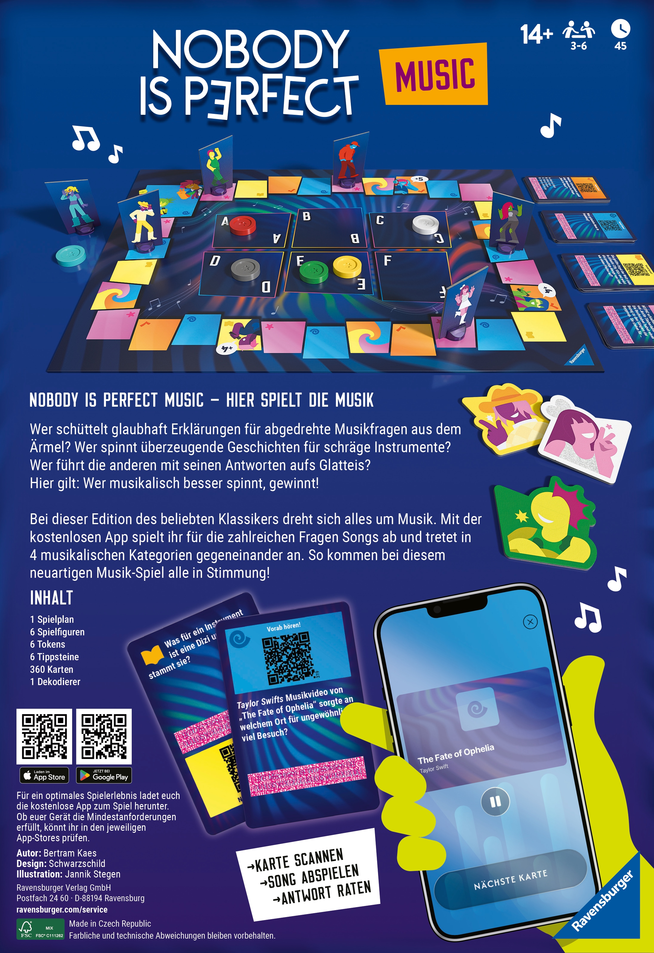 Ravensburger Spiel »Nobody is perfect - Music Edition« Made in Europe