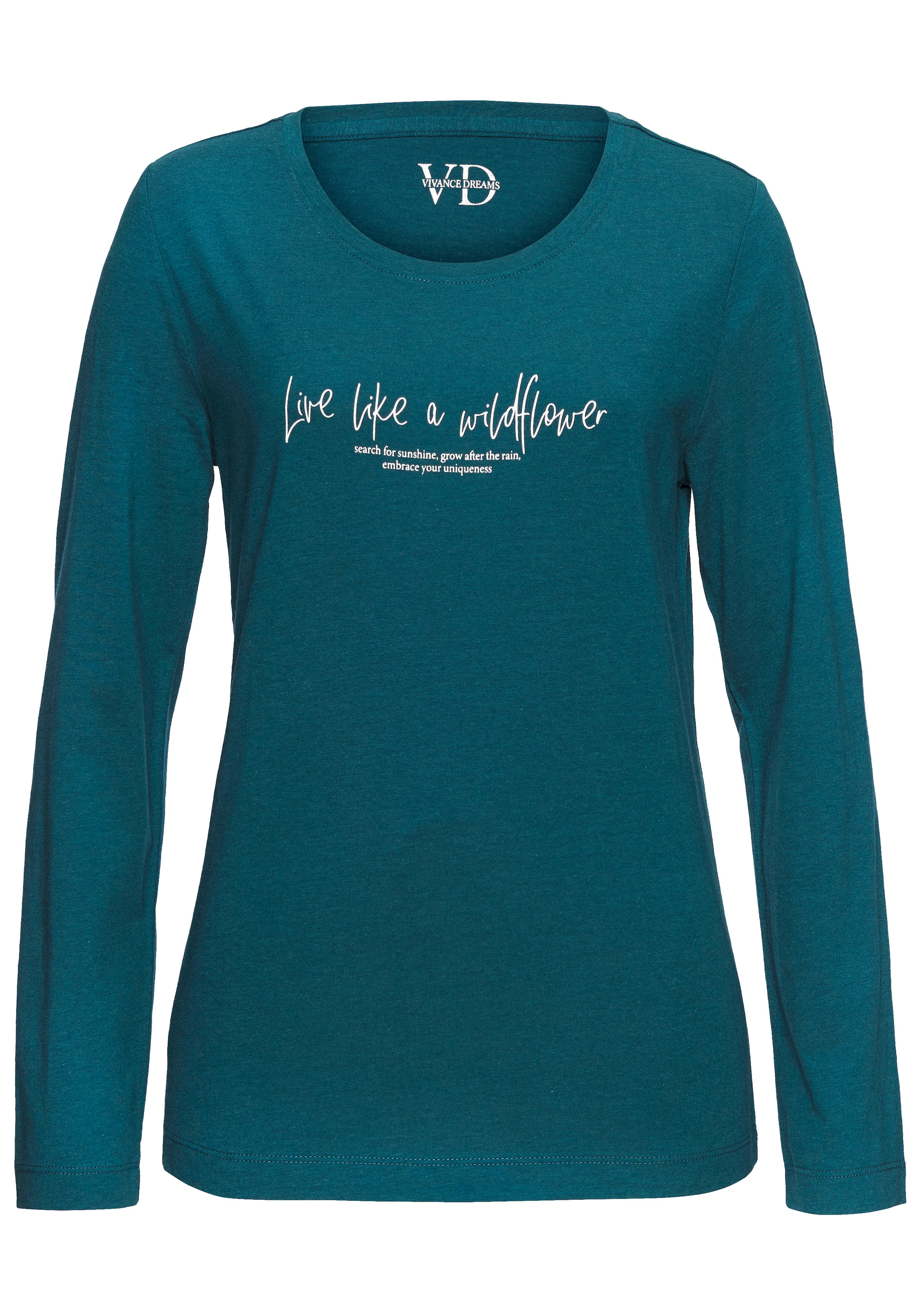 Vivance Dreams Pyjama 2-teilig, 2 tlg. Mit schönem Muster