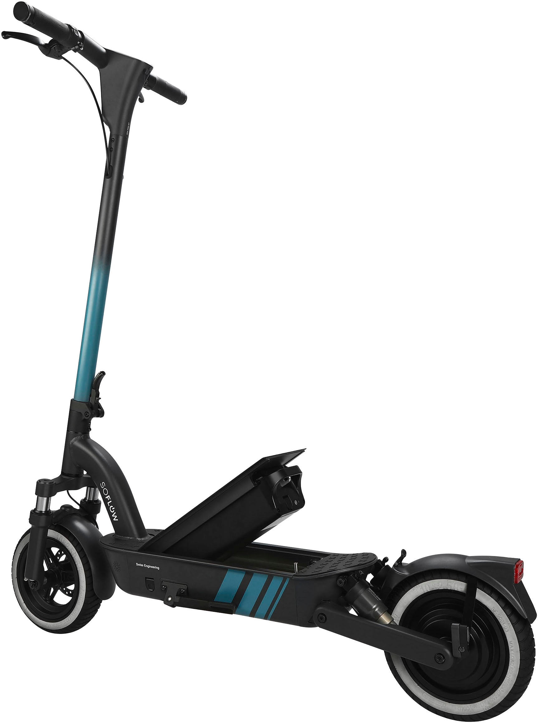 soflow E-Scooter »SO4 PRO GT« mit Straßenzulassung, ABE, Apple Find My, 100 km Reichweite, 10 Zoll