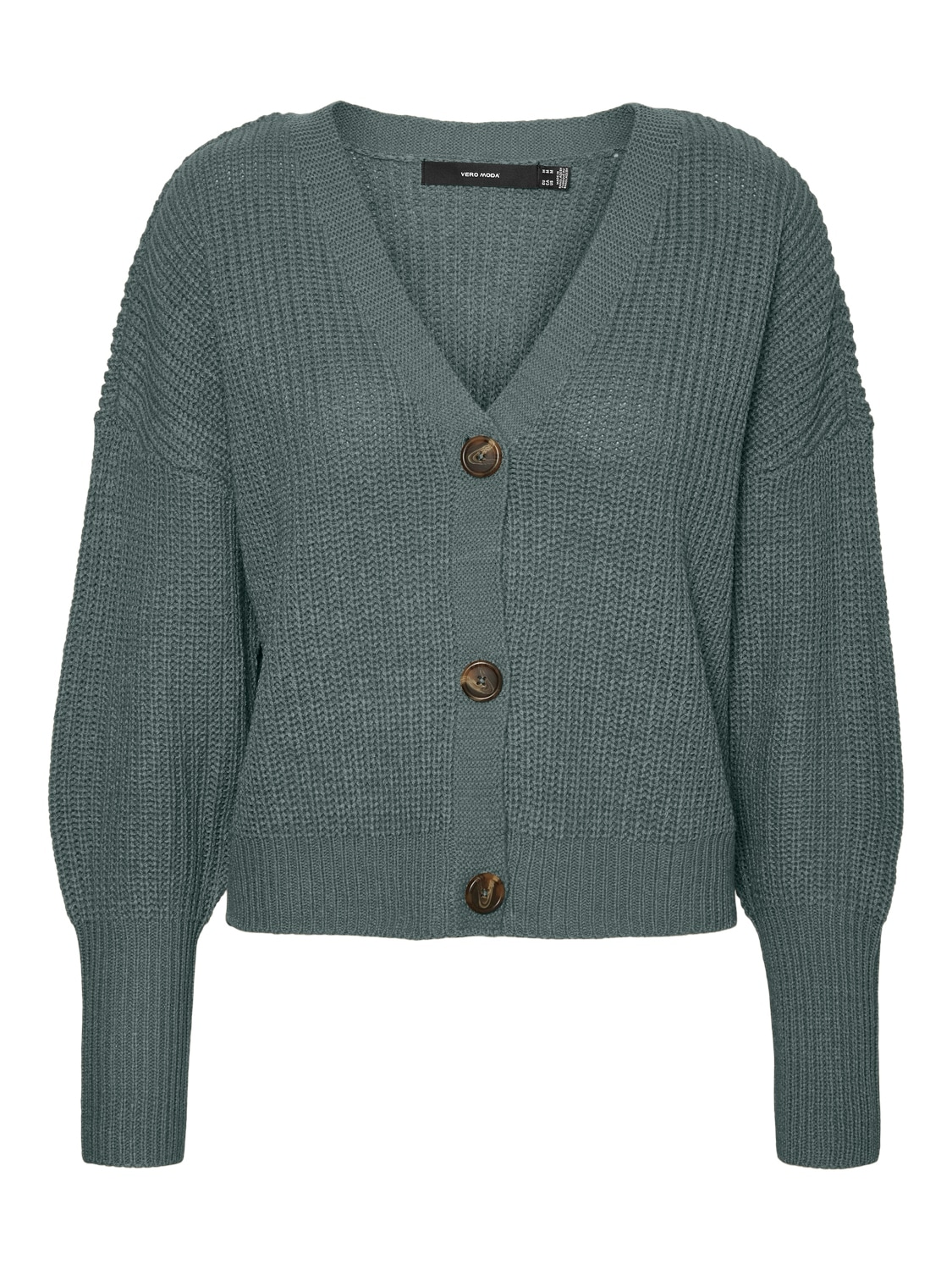 Vero Moda Strickjacke »VMLEA LS V-NECK CUFF CARDIGAN NOOS« Kunstfaser, regular fit