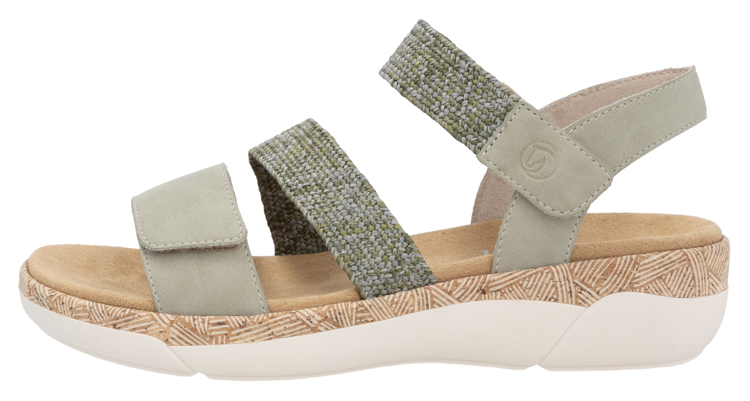 Remonte Keilsandalette  Riemchensandale, Bequemschuh, Sommerschuh mit Soft-Fußbett