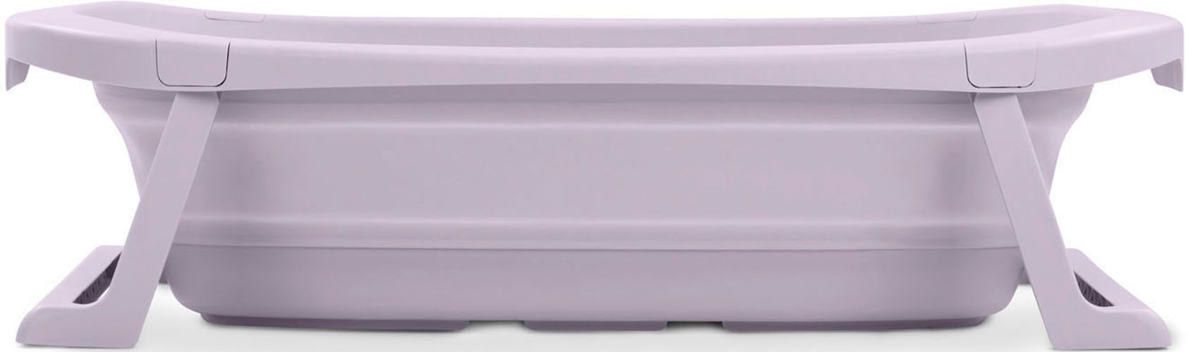 Hauck Babybadewanne »Wash N Fold M, Lavender«, Faltbadewanne mit Wassertemperaturmessung am Ablaufstopfen