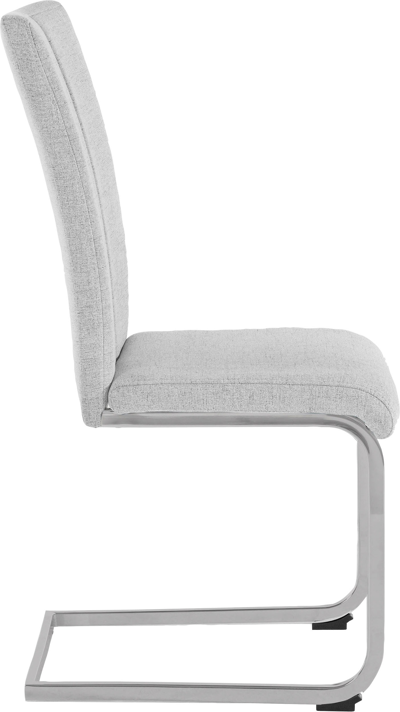 Home affaire Freischwinger »Alex«, (Set), 2 St., Webstoff, Stuhl belastbar bis 120 Kg, Gestell im Chrom-Look